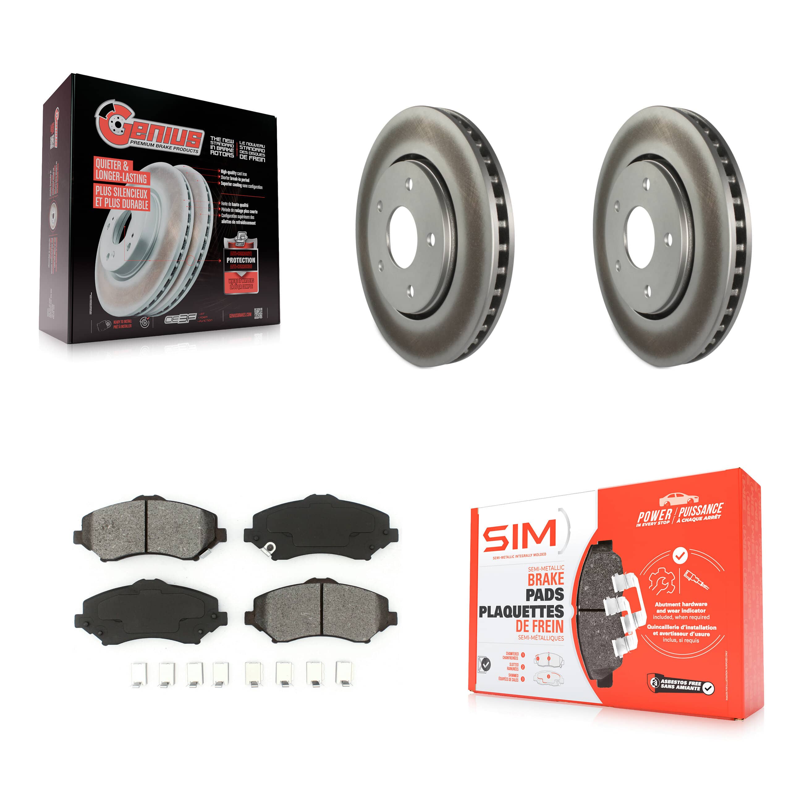 Transit Auto - KGS-100161 - Front Disc Brake Kits