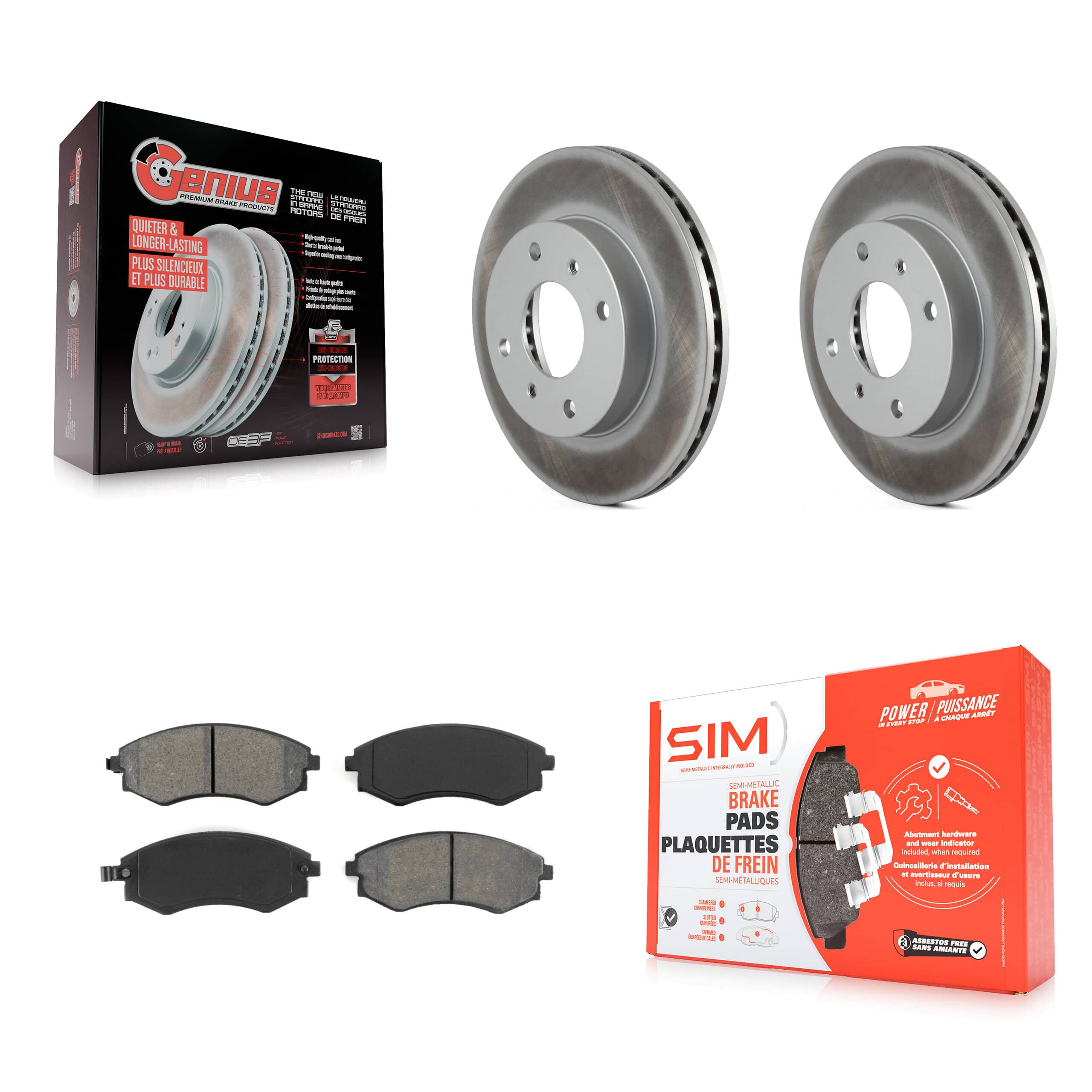 Transit Auto - KGS-100174 - Front Disc Brake Kits