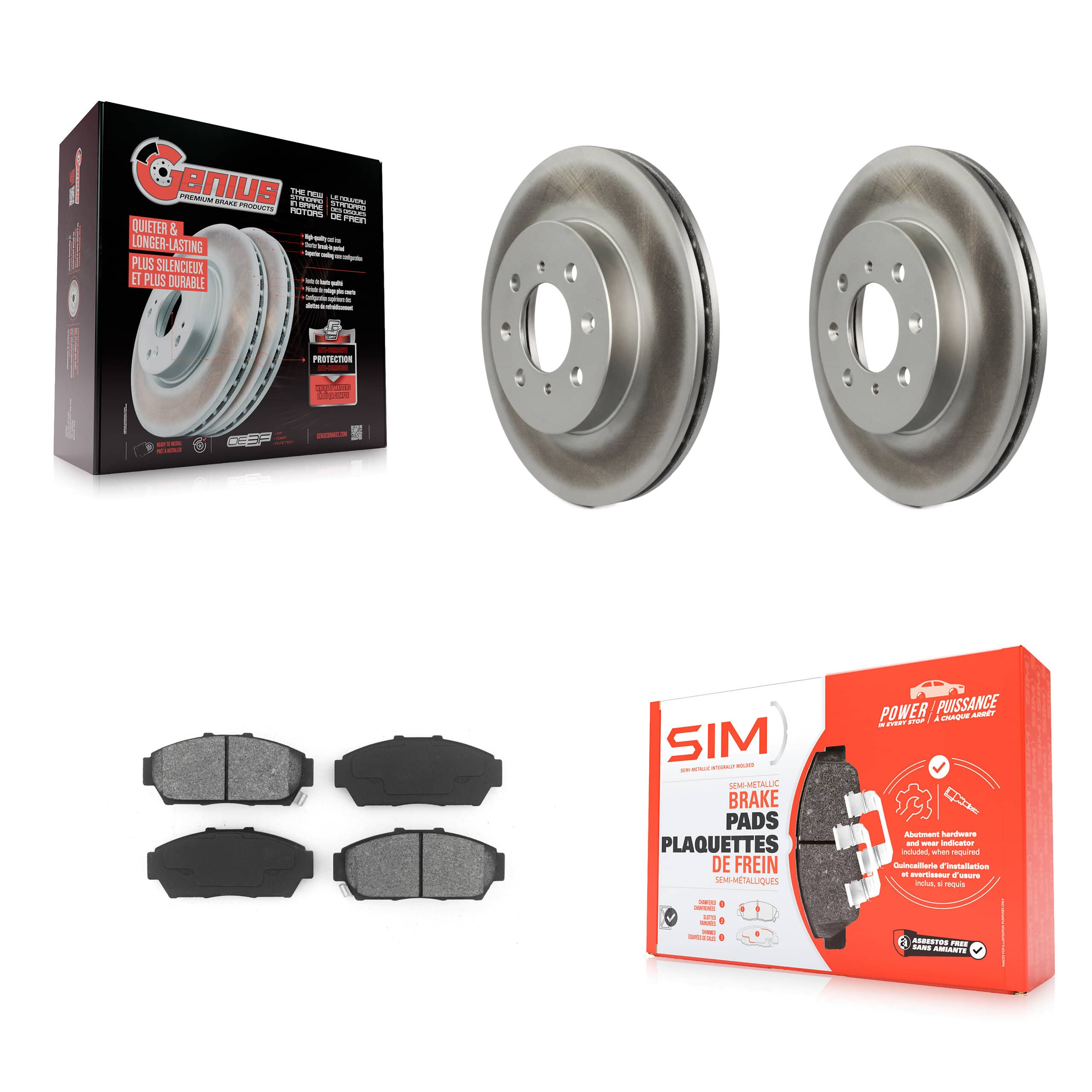Transit Auto - KGS-100178 - Front Disc Brake Kits