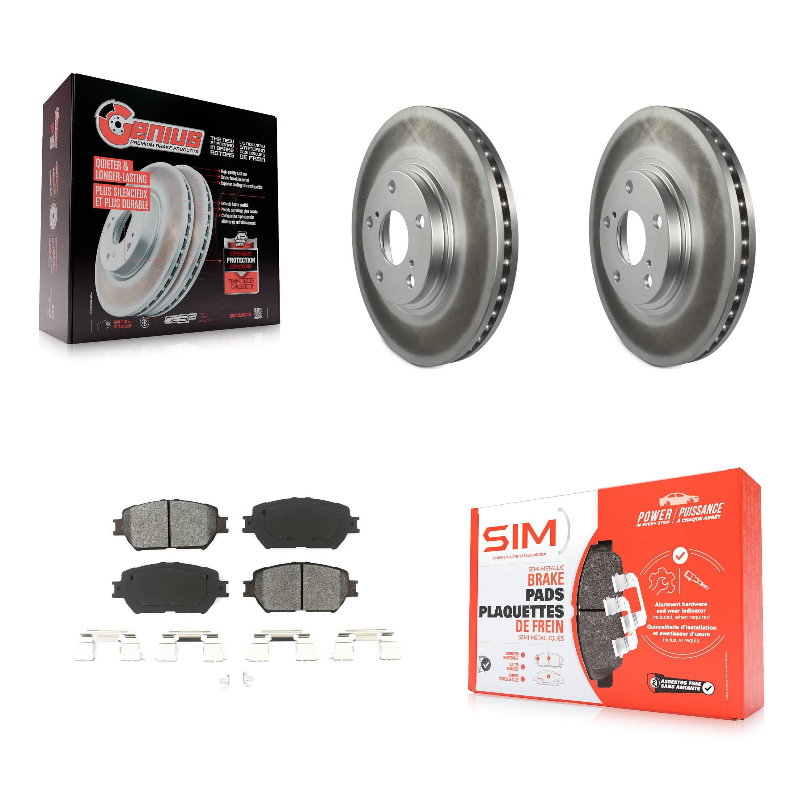 Transit Auto - KGS-100229 - Front Disc Brake Kits