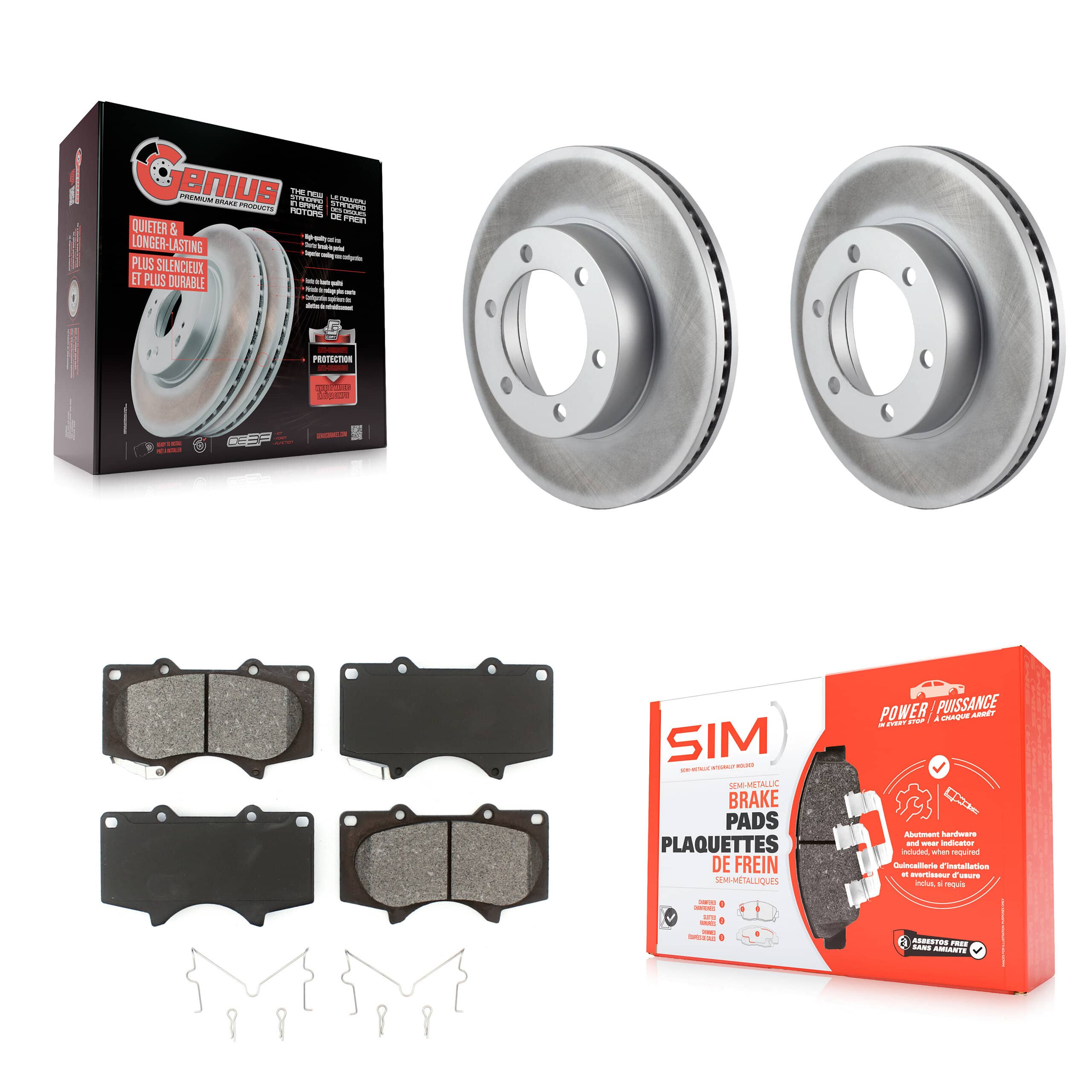 Transit Auto - KGS-100233 - Front Disc Brake Kits