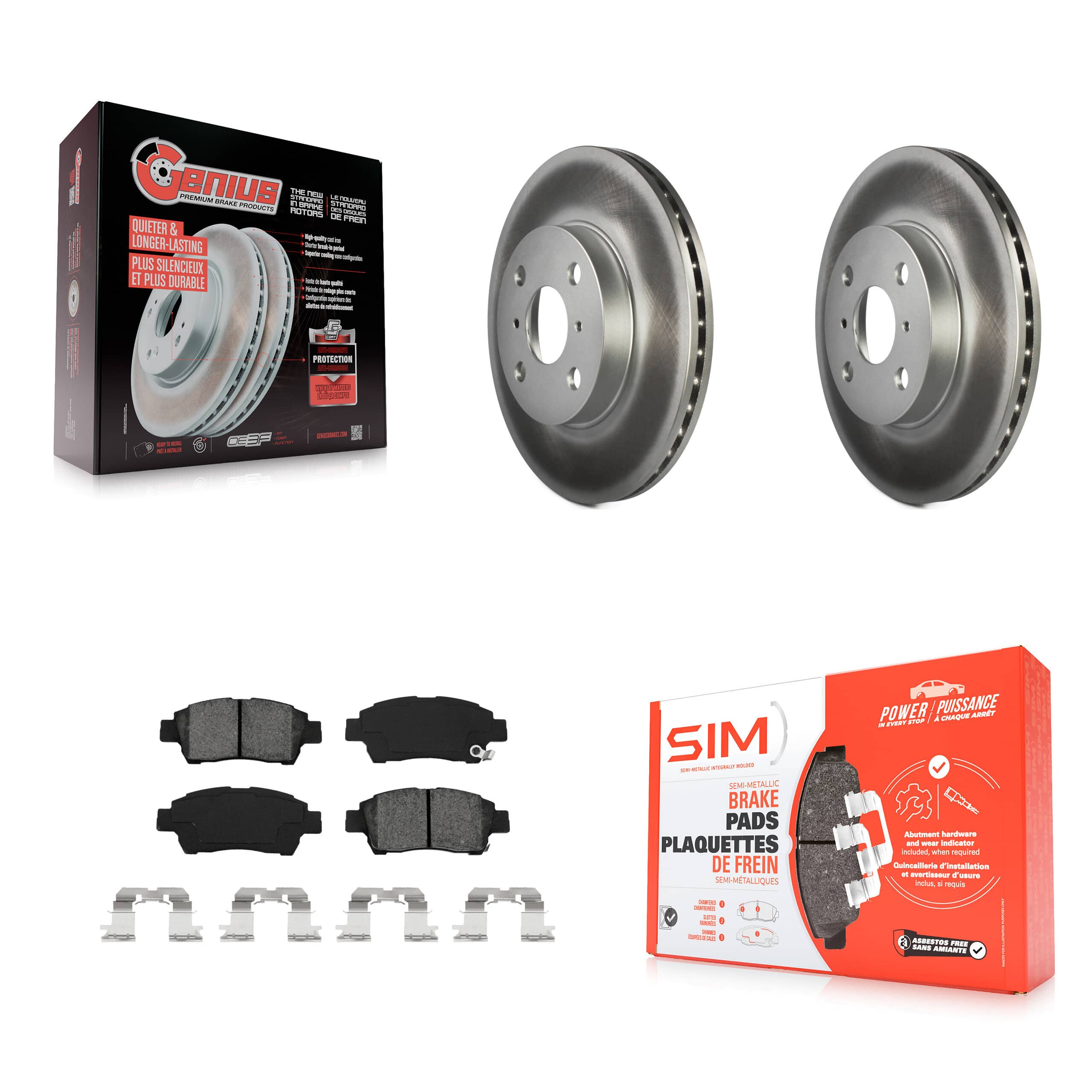 Transit Auto - KGS-100237 - Front Disc Brake Kits