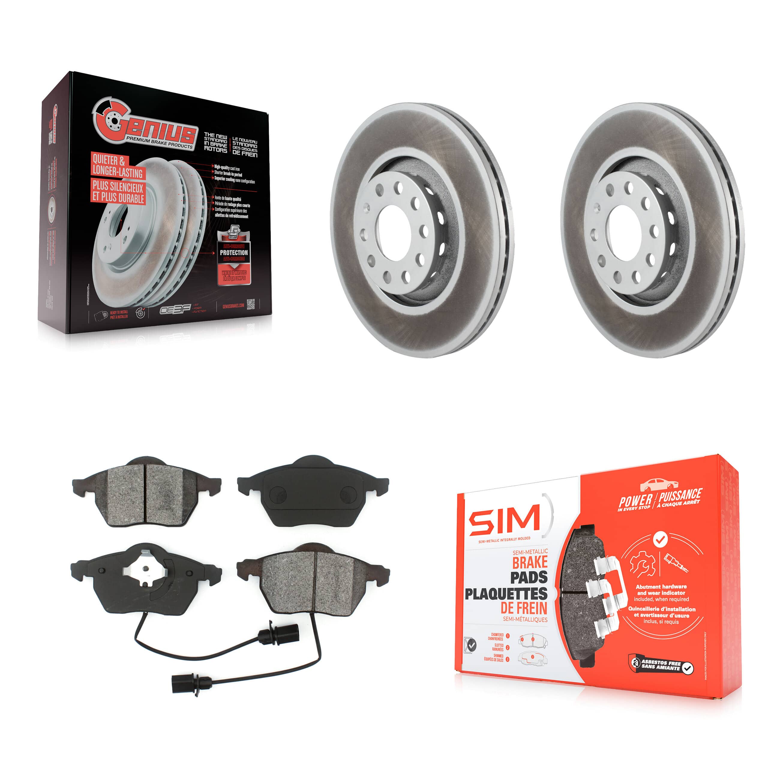 Transit Auto - KGS-100239 - Front Disc Brake Kits