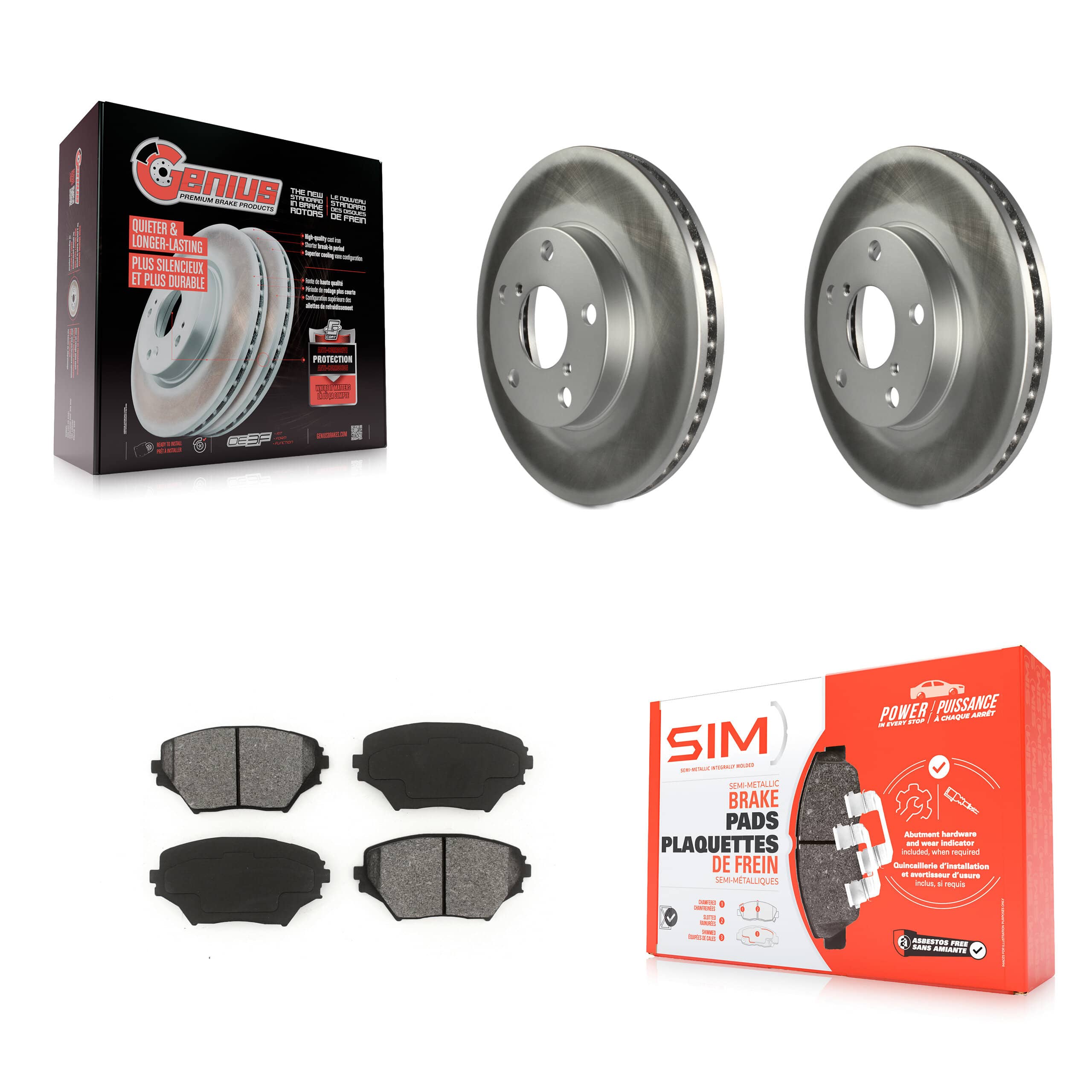 Transit Auto - KGS-100247 - Front Disc Brake Kits