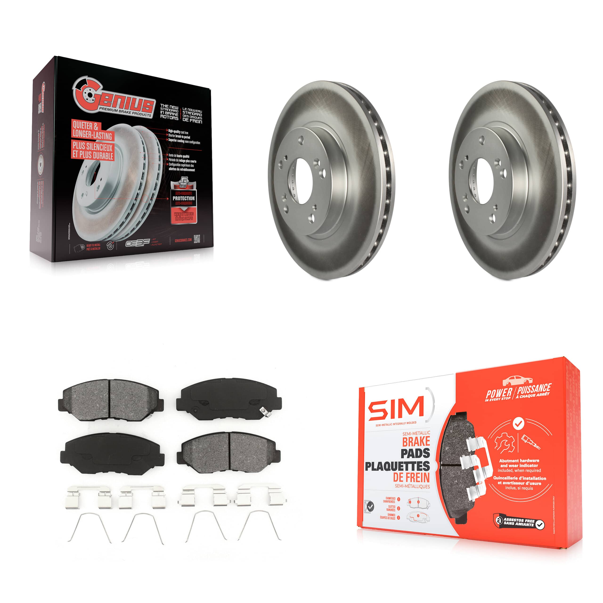 Transit Auto - KGS-100258 - Front Disc Brake Kits