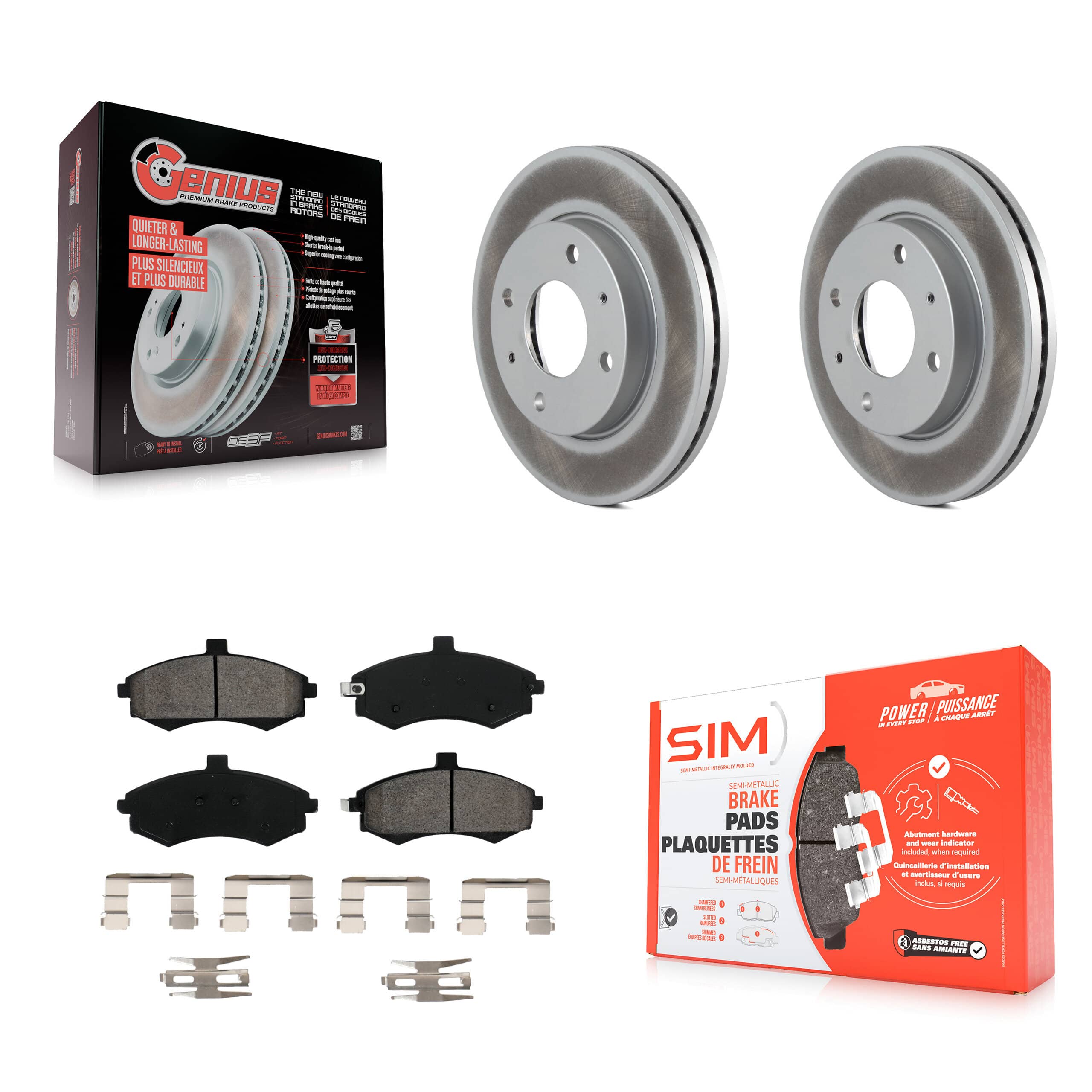 Transit Auto - KGS-100274 - Front Disc Brake Kits