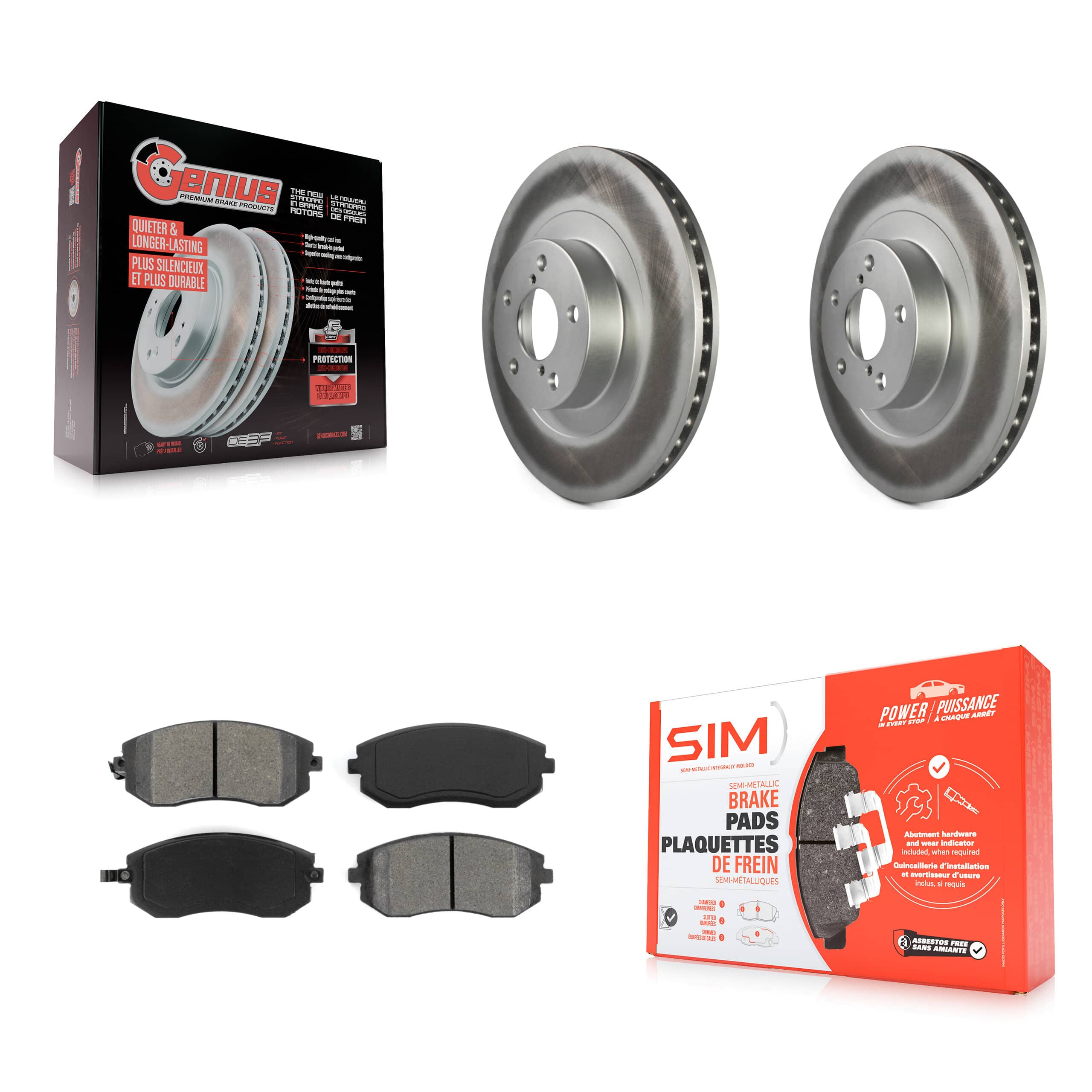 Transit Auto - KGS-100283 - Front Disc Brake Kits