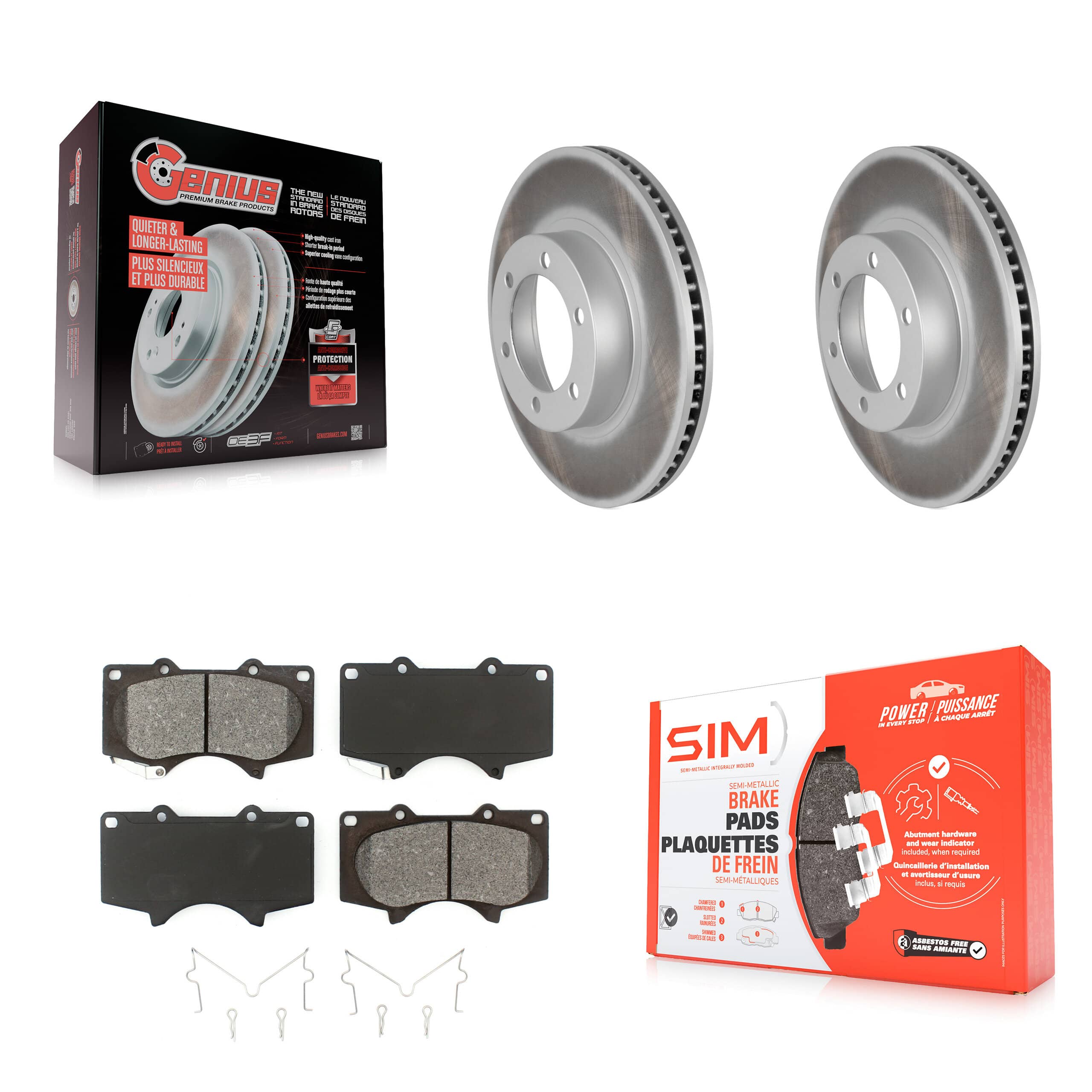 Transit Auto - KGS-100286 - Front Disc Brake Kits