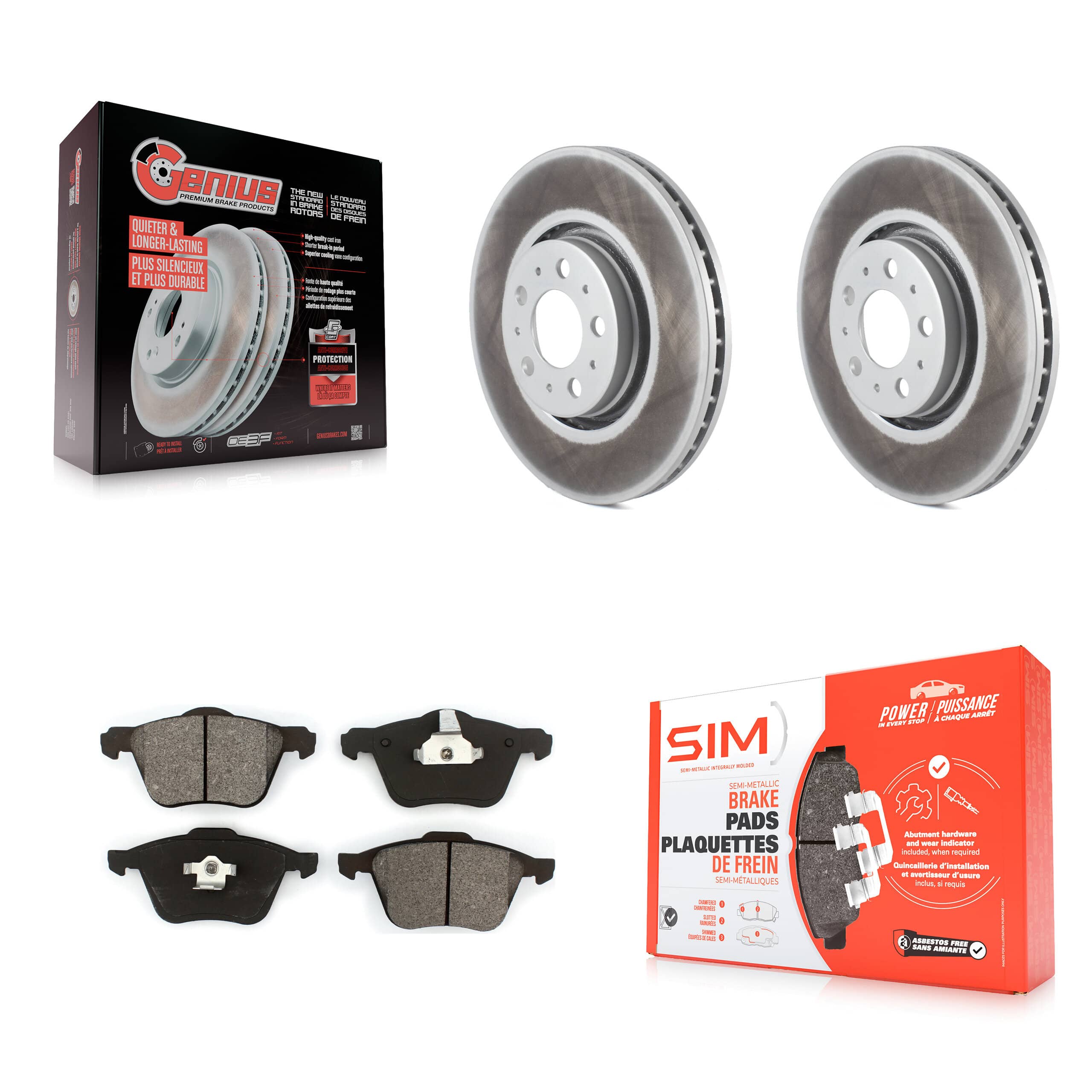 Transit Auto - KGS-100296 - Front Disc Brake Kits