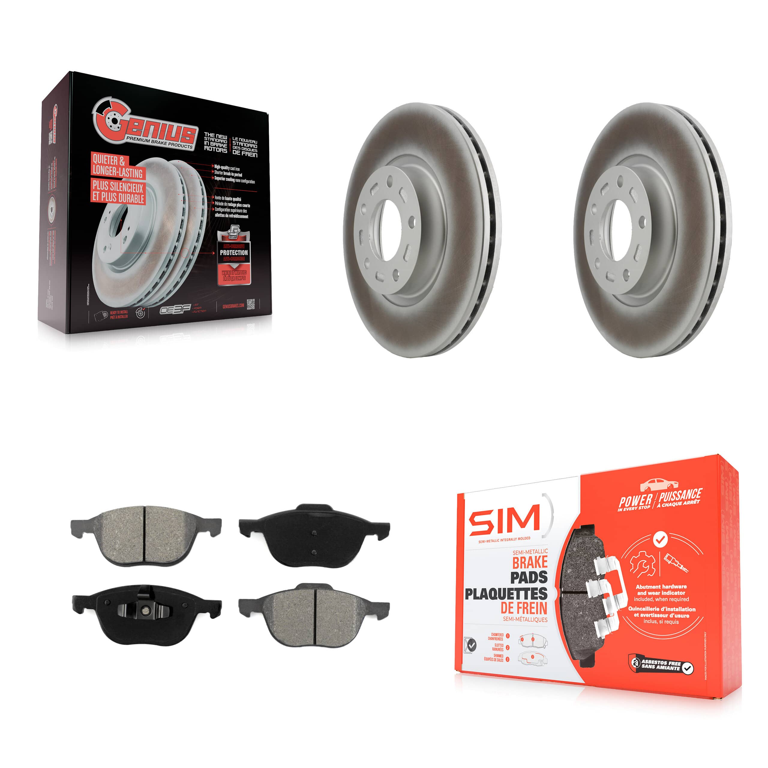 Transit Auto - KGS-100299 - Front Disc Brake Kits