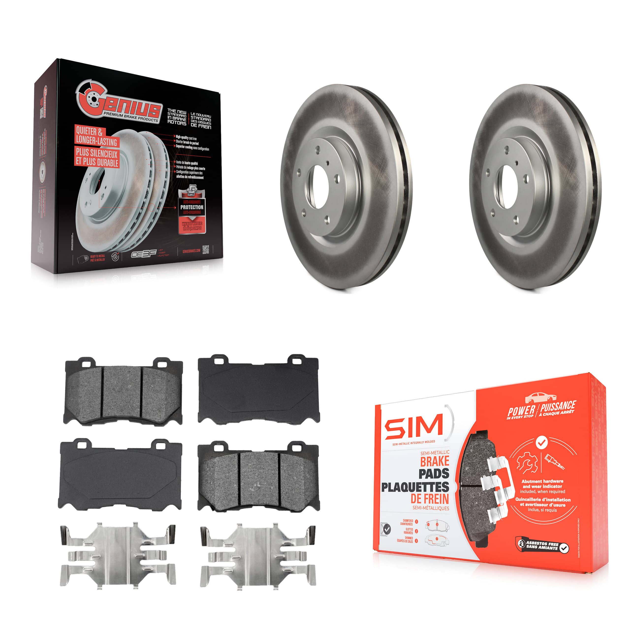 Transit Auto - KGS-100303 - Front Disc Brake Kits