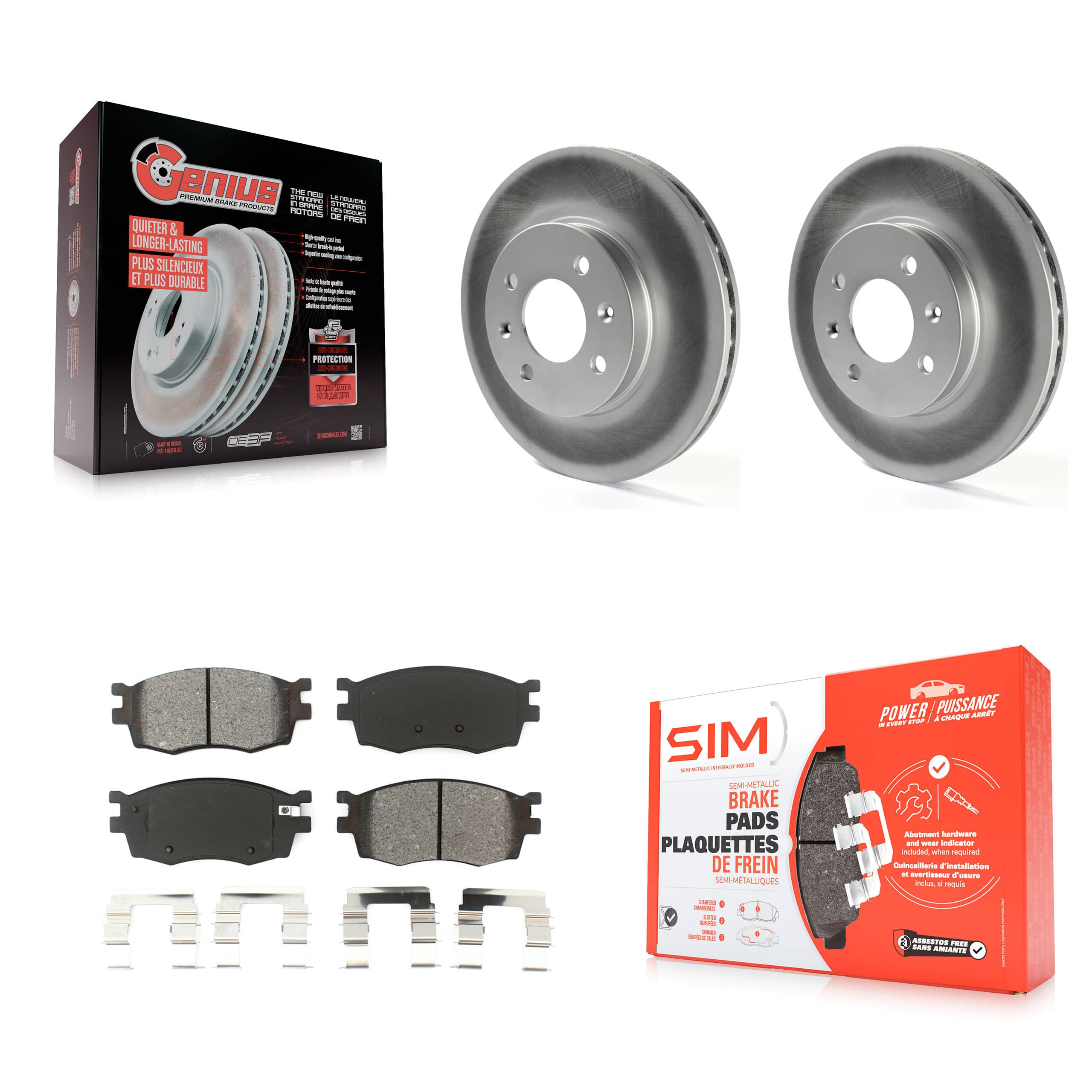 Transit Auto - KGS-100340 - Front Disc Brake Kits