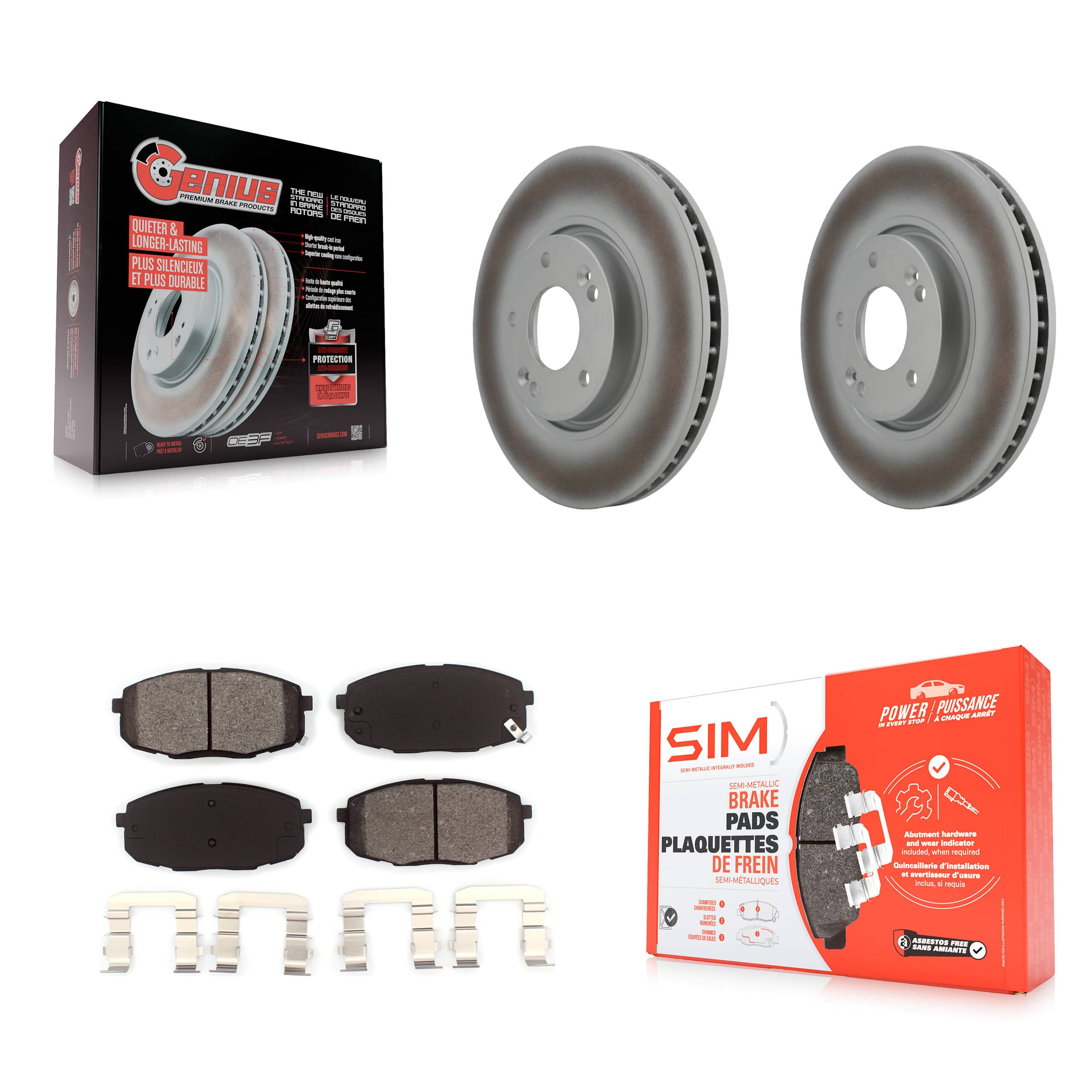 Transit Auto - KGS-100345 - Front Disc Brake Kits