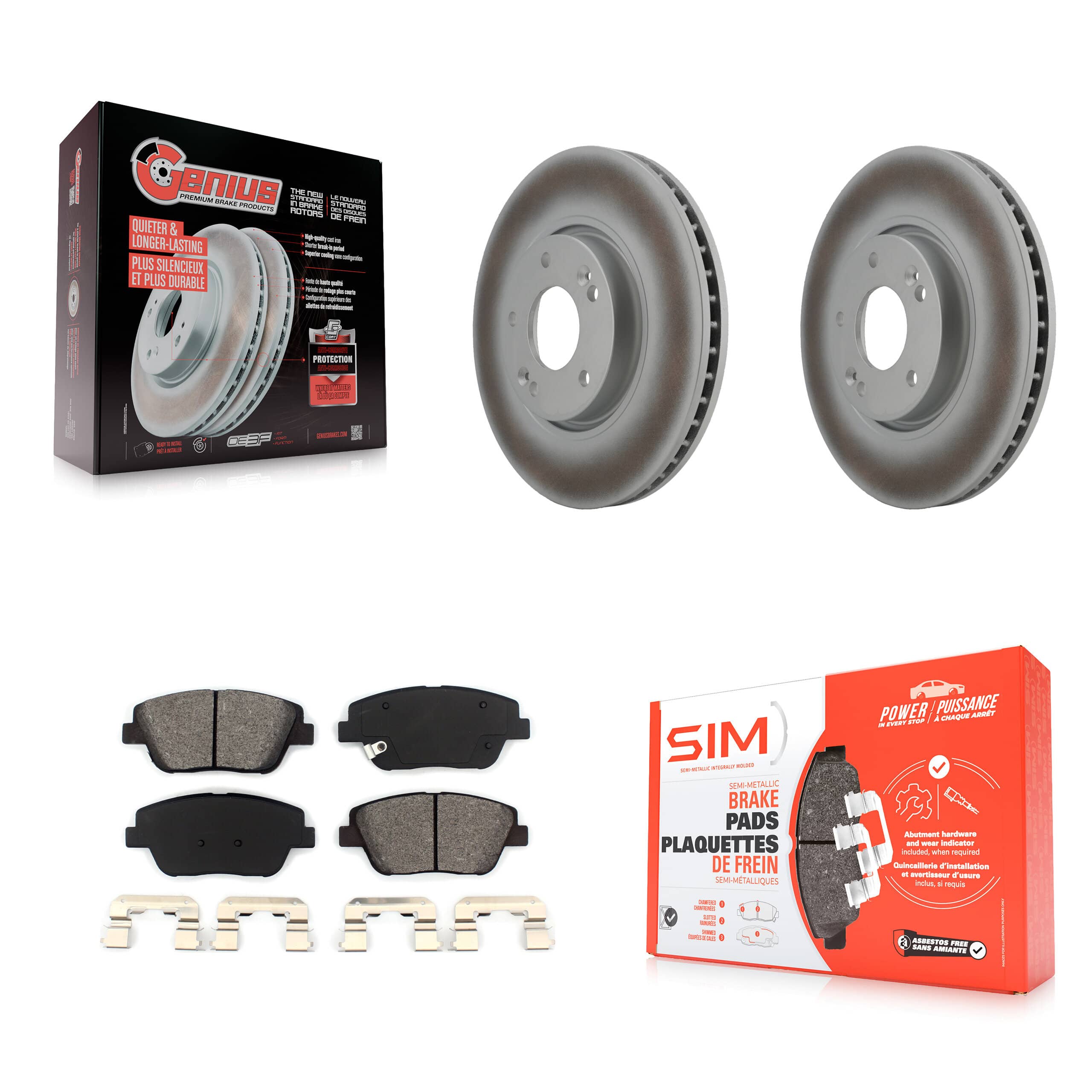 Transit Auto - KGS-100348 - Front Disc Brake Kits