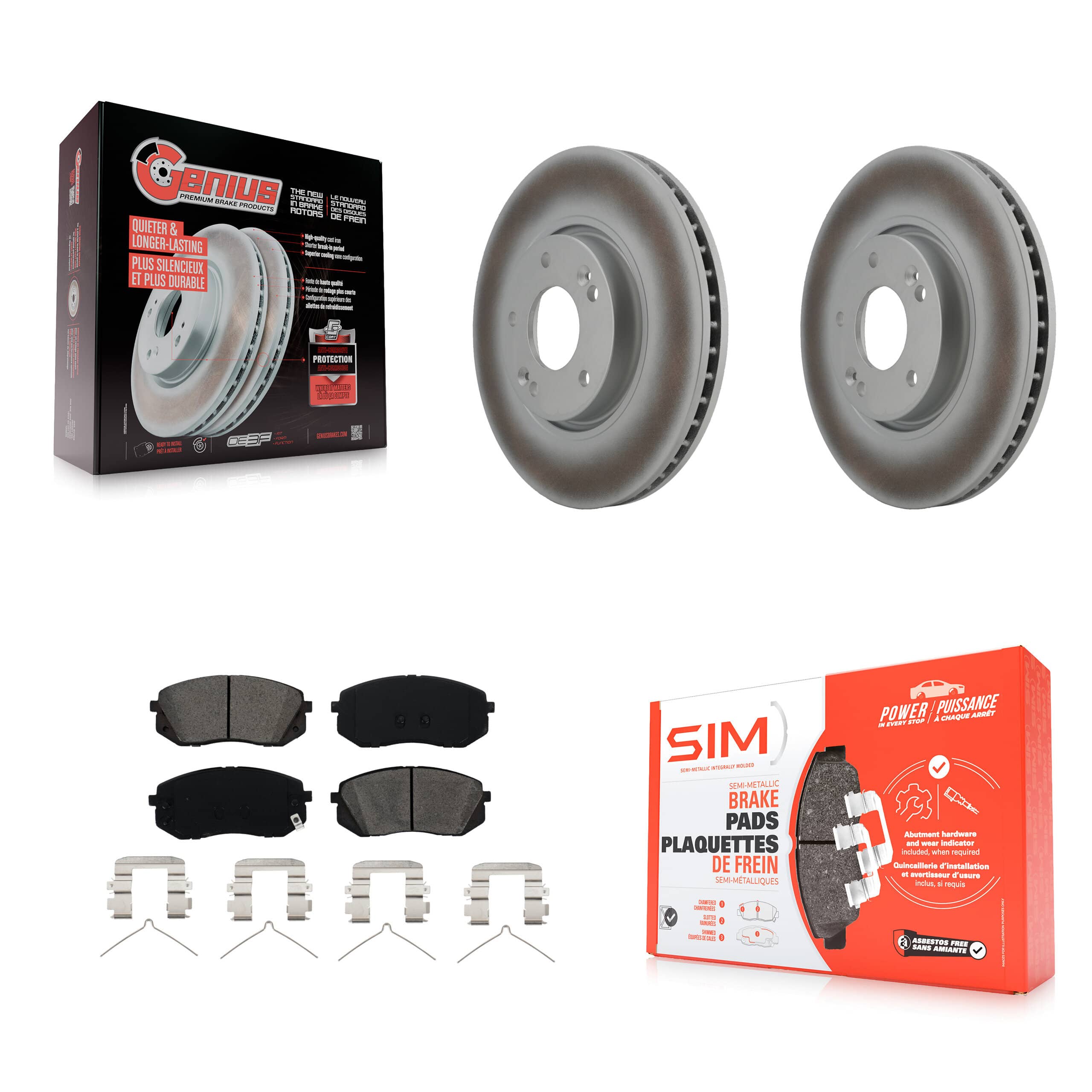 Transit Auto - KGS-100351 - Front Disc Brake Kits