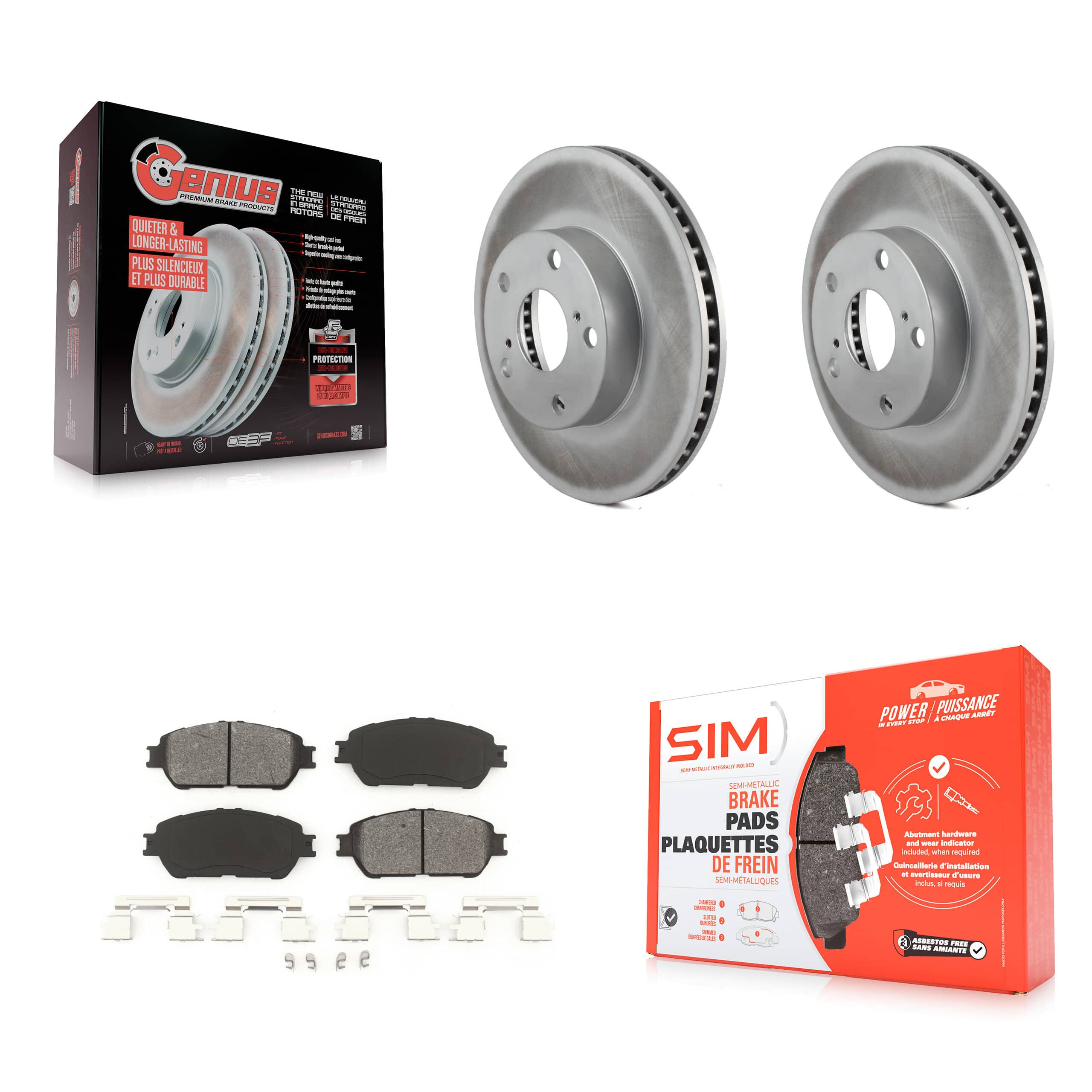 Transit Auto - KGS-100353 - Front Disc Brake Kits