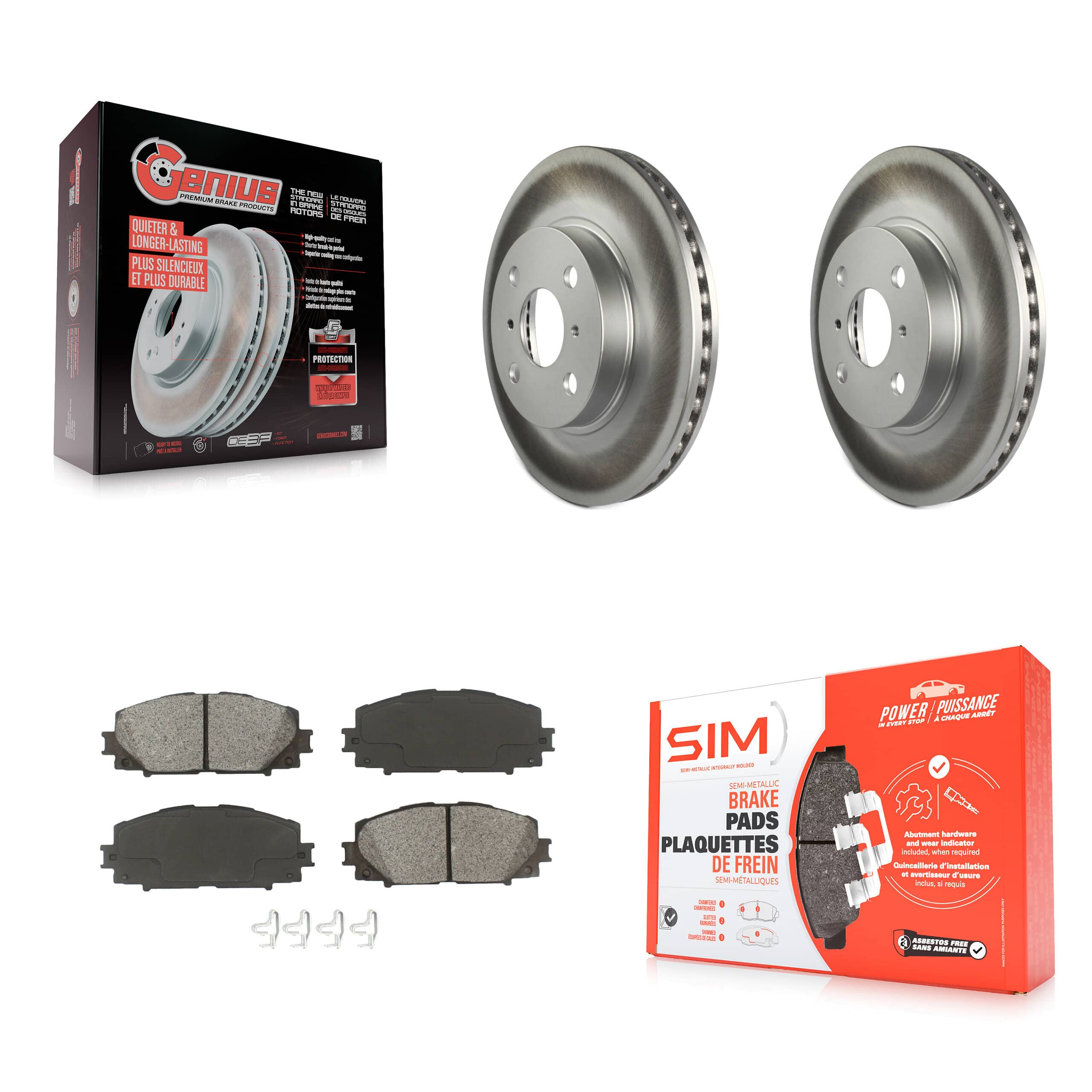 Transit Auto - KGS-100359 - Front Disc Brake Kits