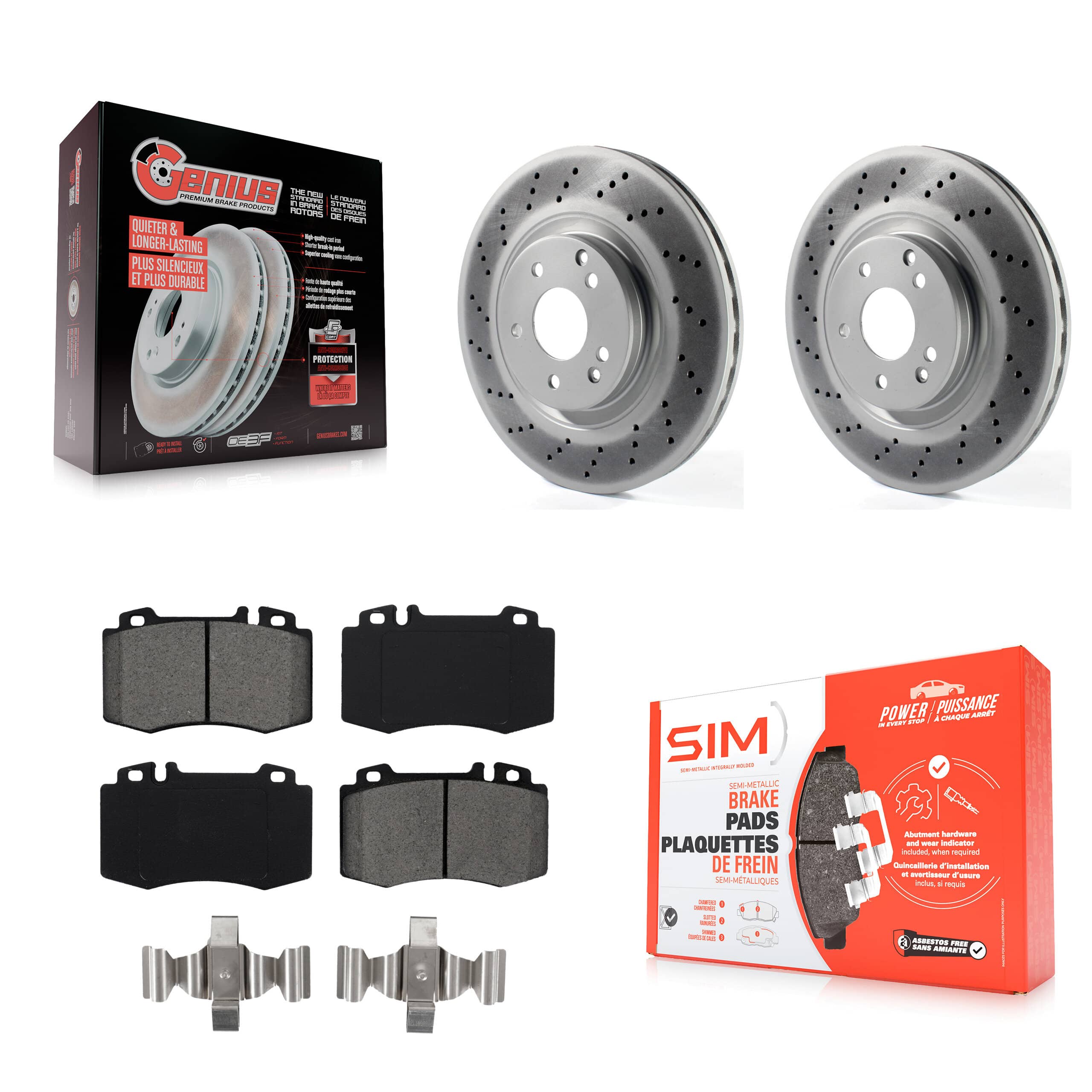 Transit Auto - KGS-100369 - Front Disc Brake Kits