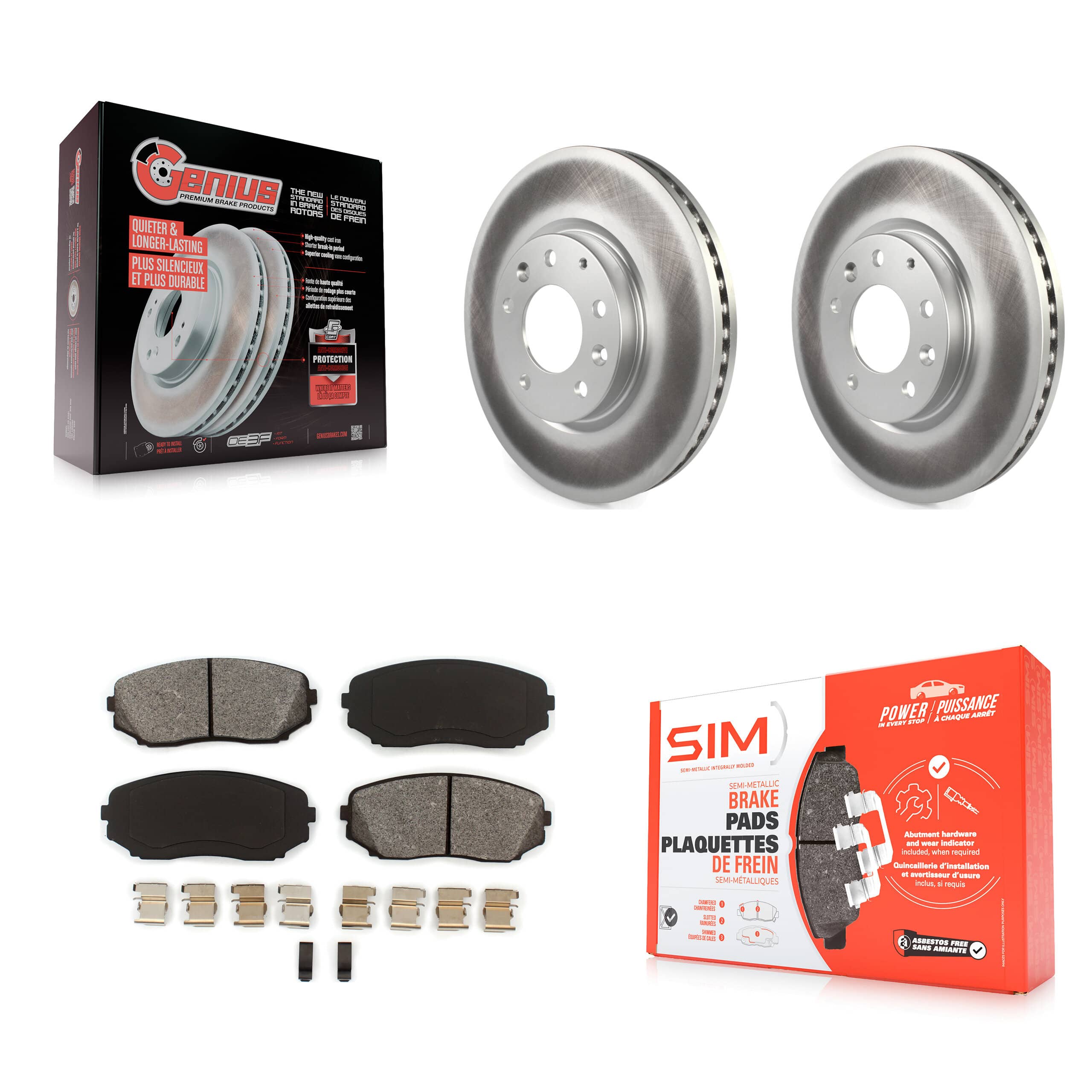 Transit Auto - KGS-100371 - Front Disc Brake Kits