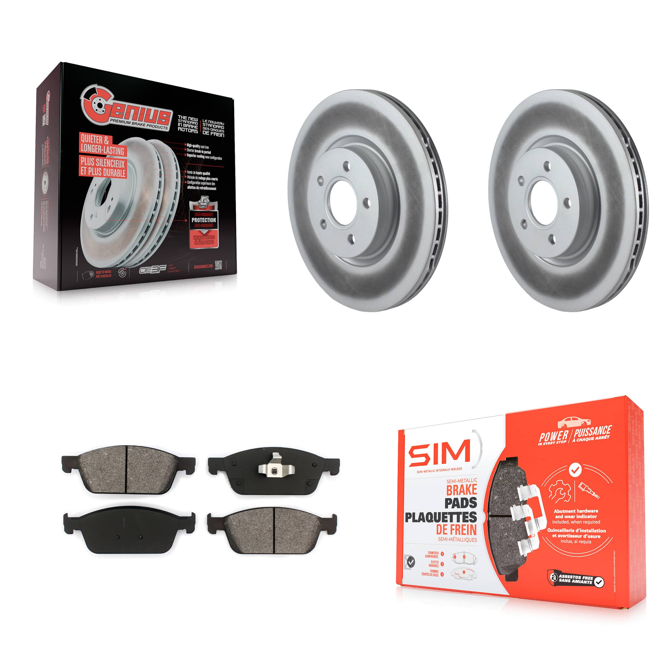 Transit Auto - KGS-100376 - Front Disc Brake Kits