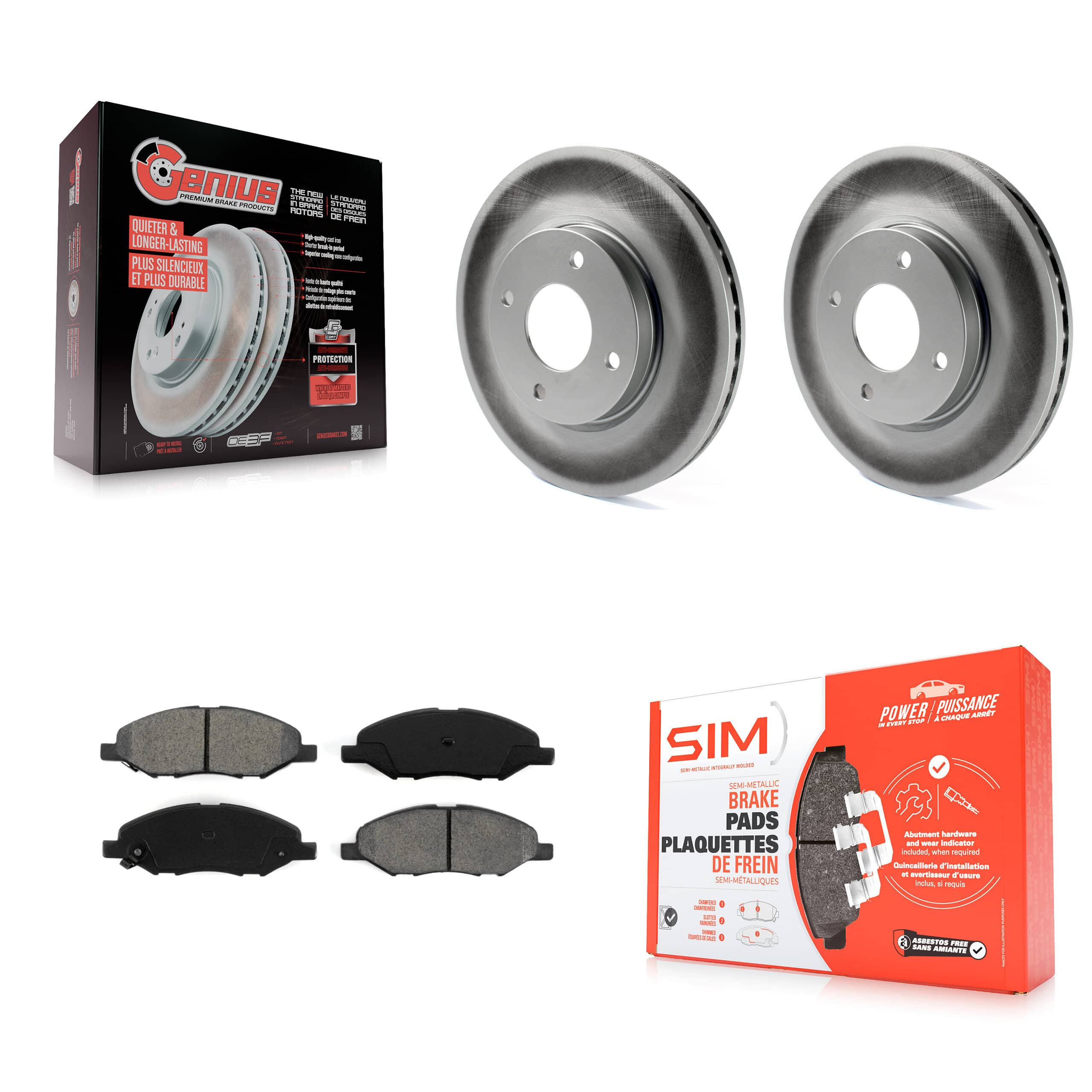 Transit Auto - KGS-100378 - Front Disc Brake Kits