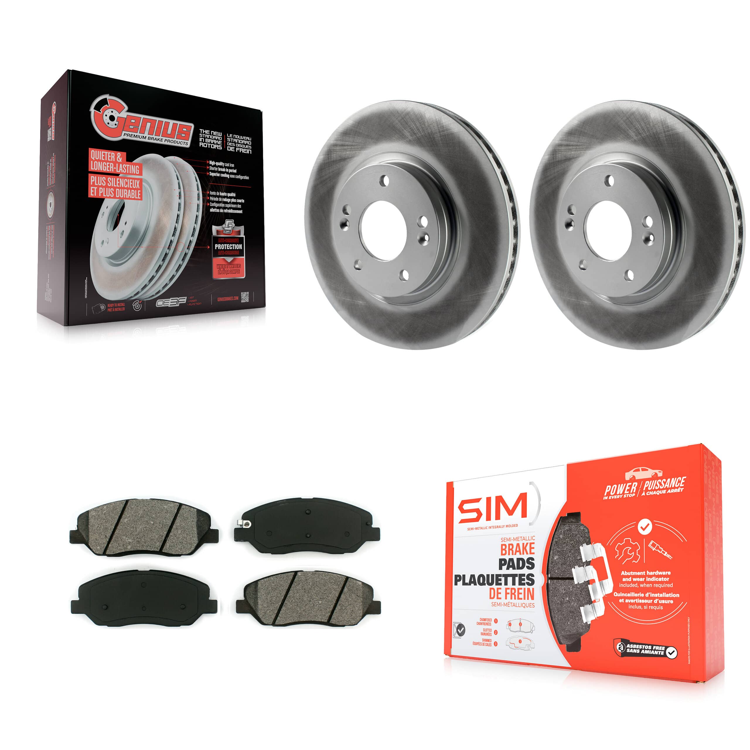 Transit Auto - KGS-100389 - Front Disc Brake Kits