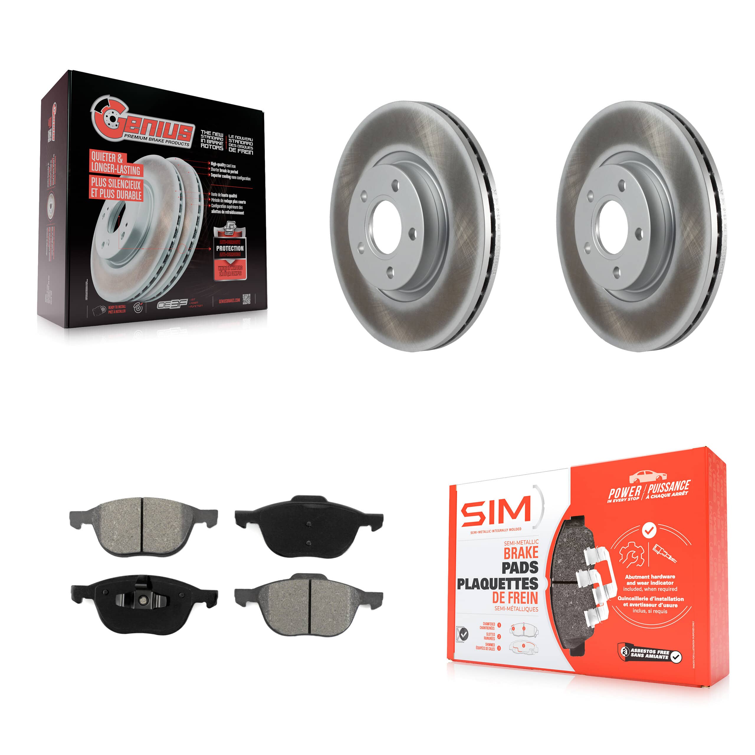 Transit Auto - KGS-100391 - Front Disc Brake Kits