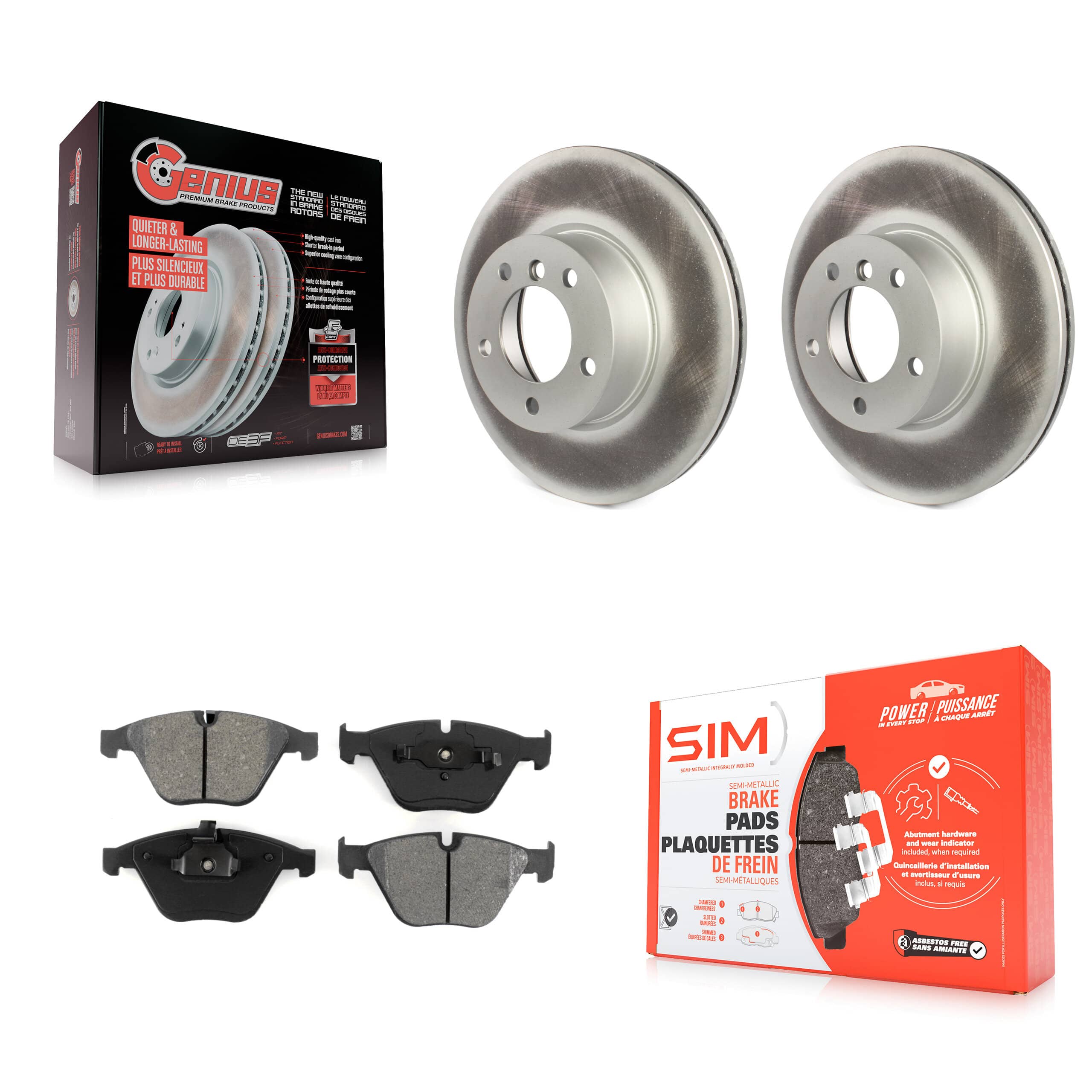 Transit Auto - KGS-100409 - Front Disc Brake Kits