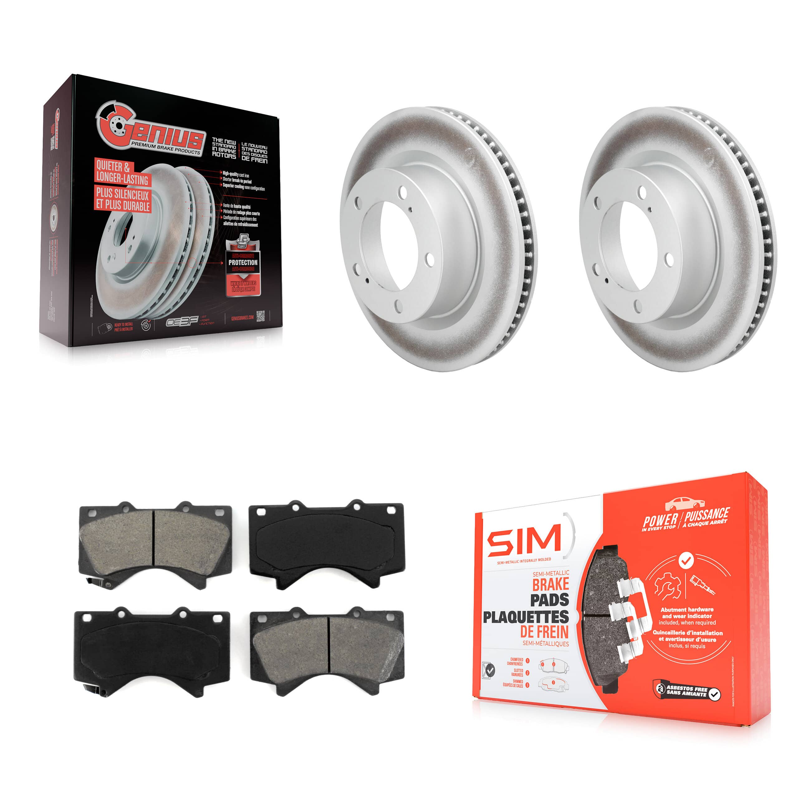 Transit Auto - KGS-100416 - Front Disc Brake Kits