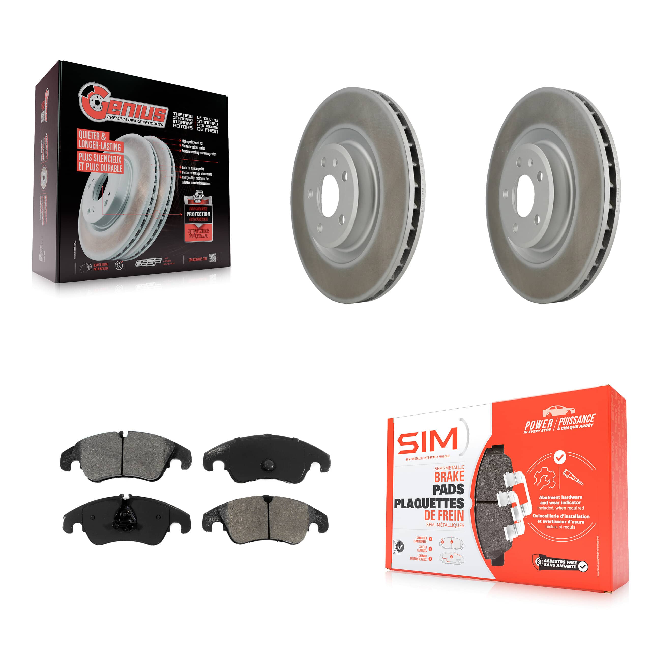 Transit Auto - KGS-100417 - Front Disc Brake Kits