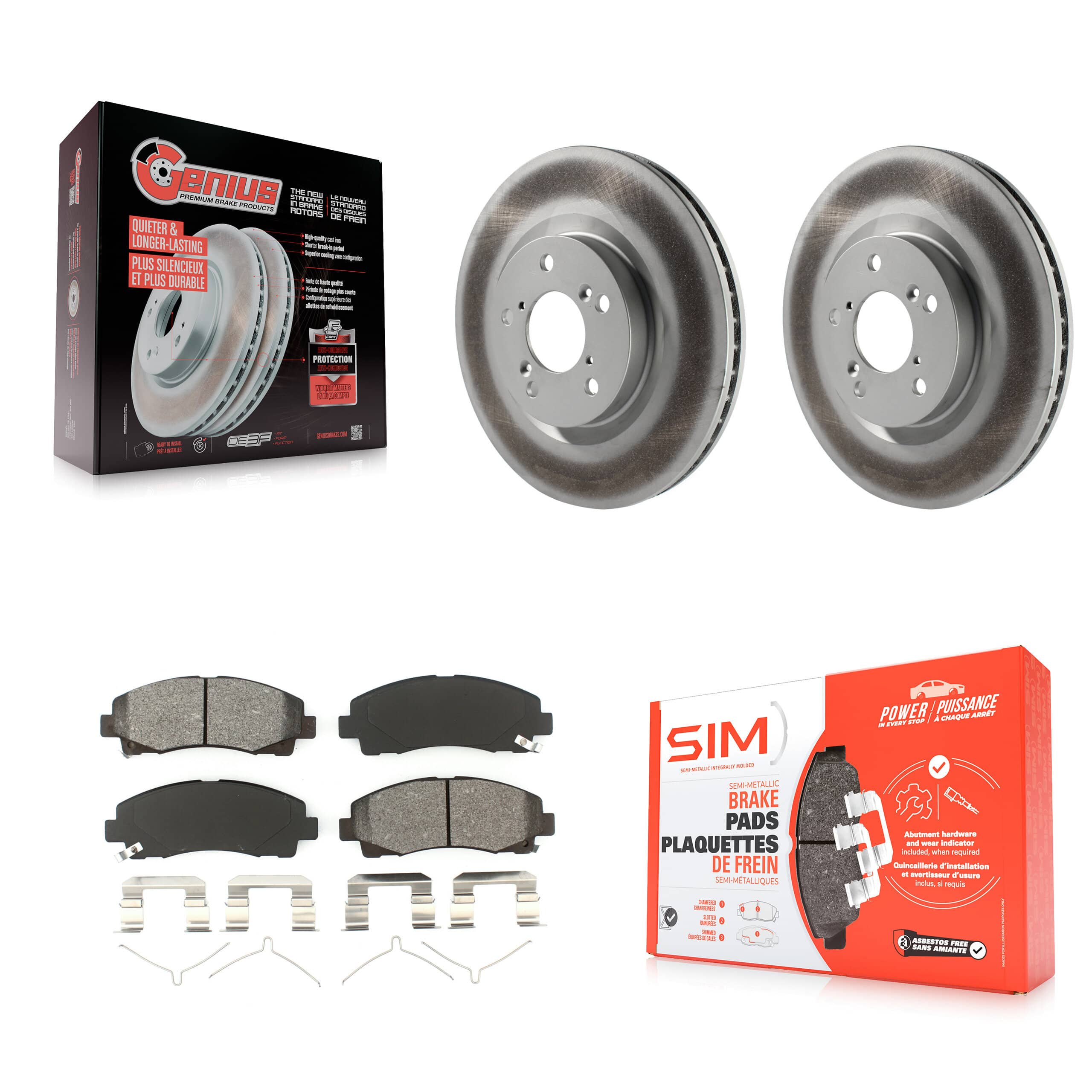 Transit Auto - KGS-100424 - Front Disc Brake Kits