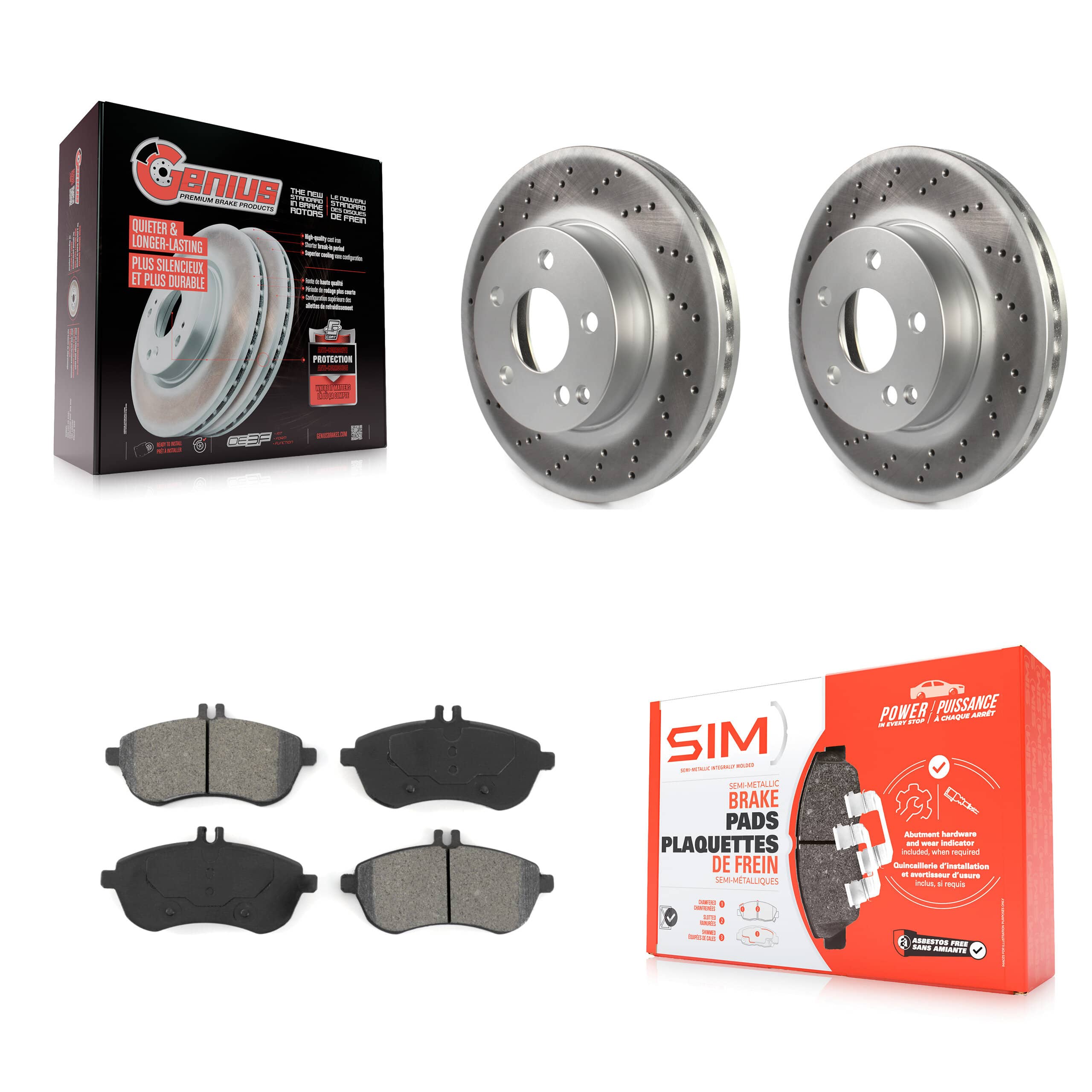 Transit Auto - KGS-100438 - Front Disc Brake Kits