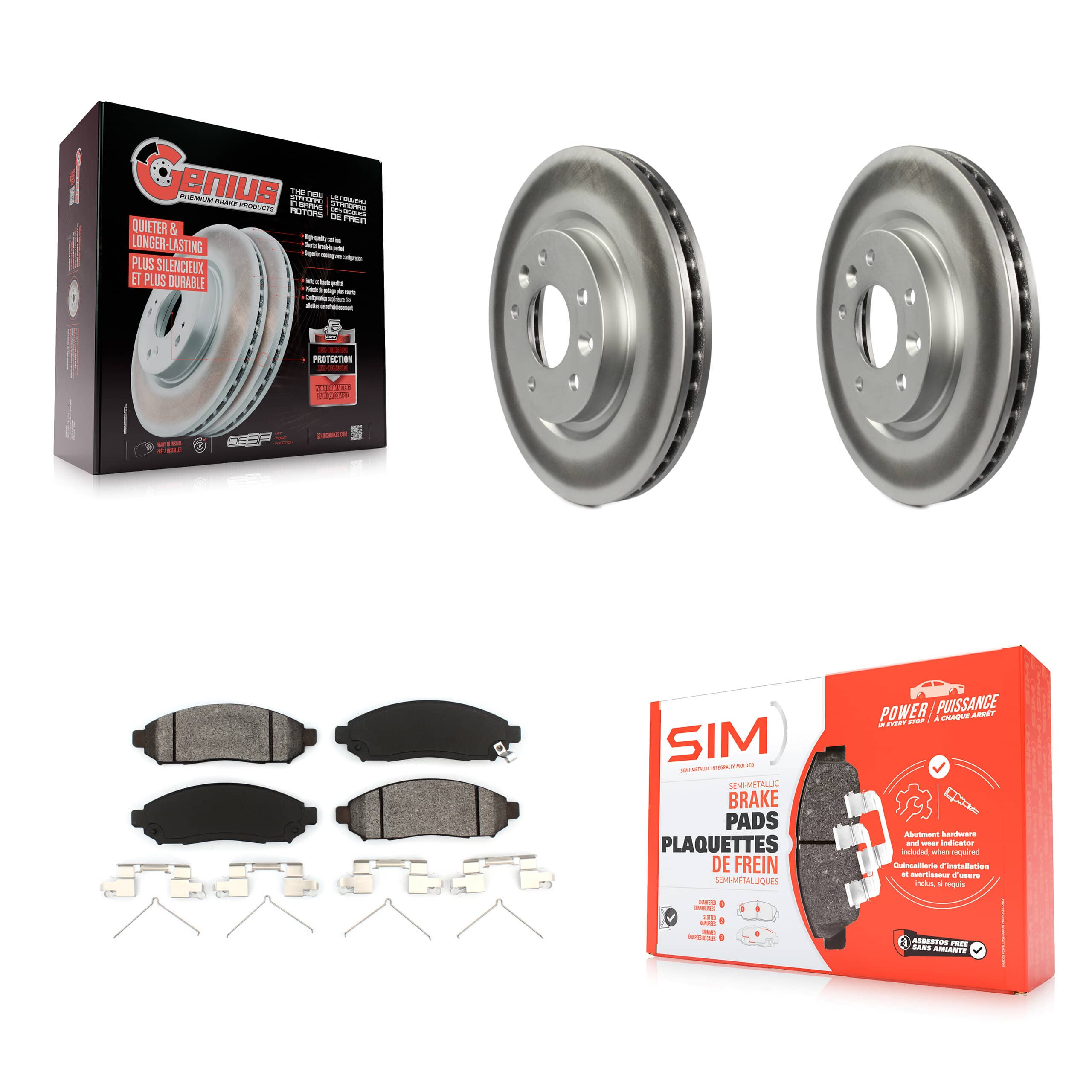 Transit Auto - KGS-100499 - Front Disc Brake Kits
