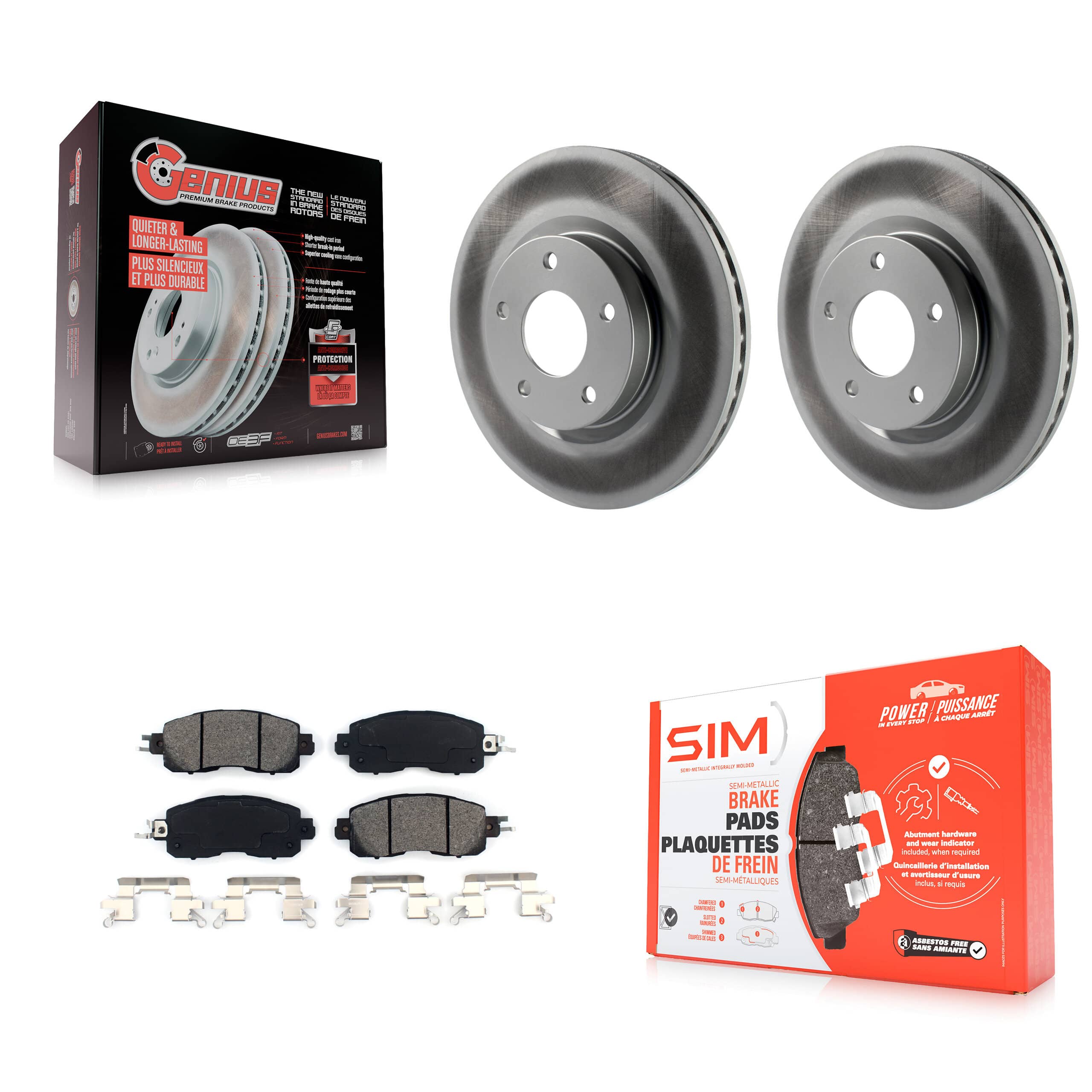 Transit Auto - KGS-100503 - Front Disc Brake Kits