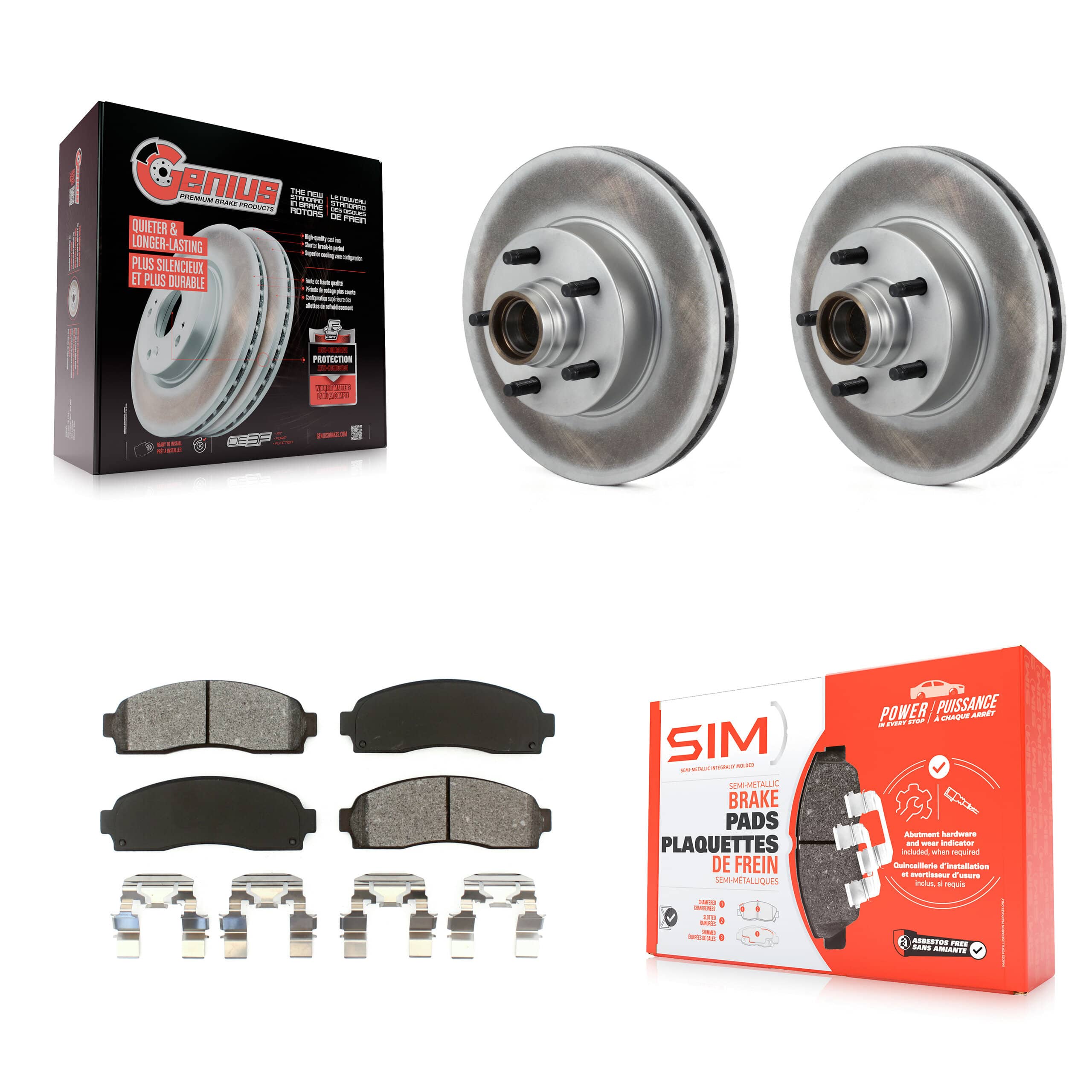 Transit Auto - KGS-100533 - Front Disc Brake Kits