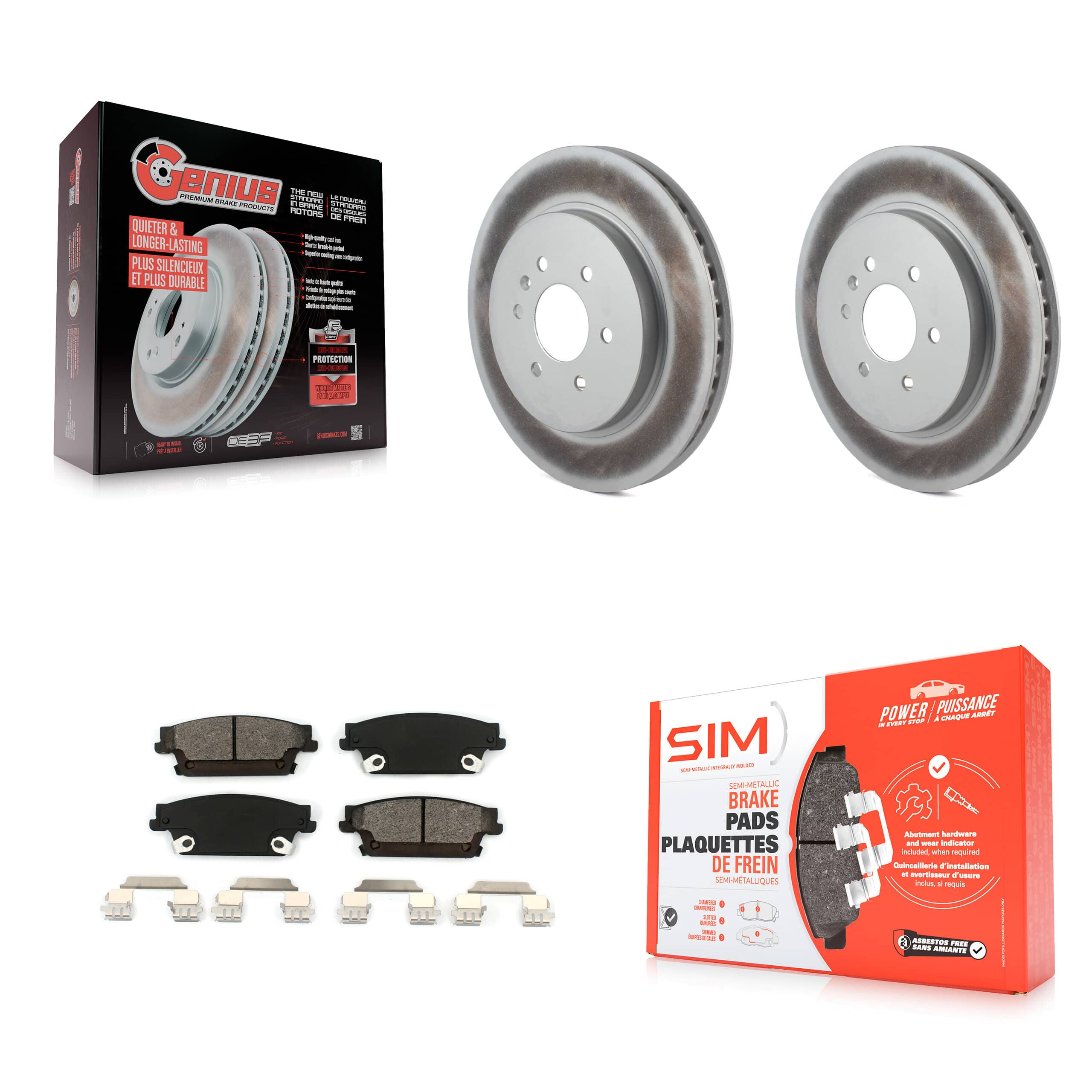 Transit Auto - KGS-101145 - Rear Disc Brake Kits