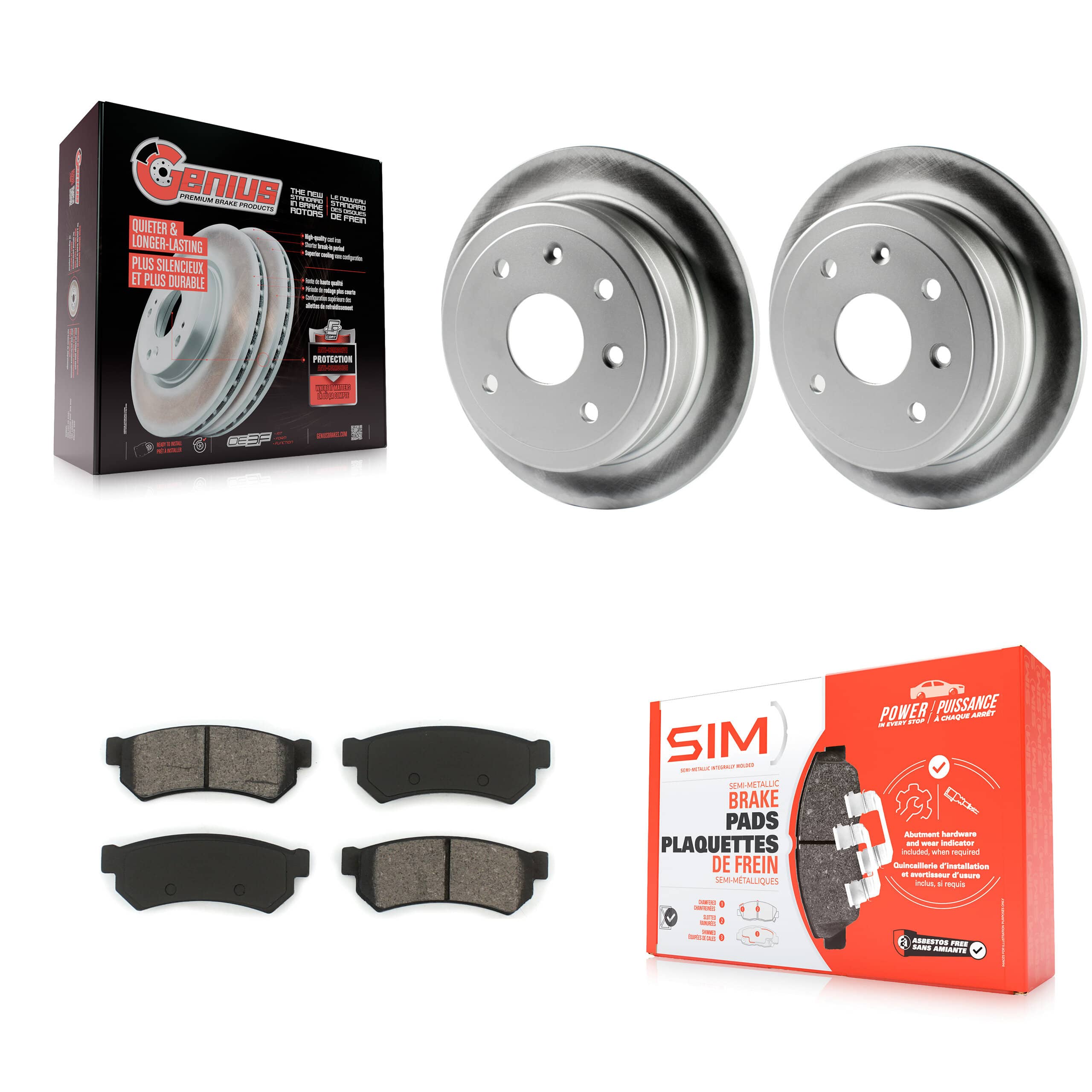 Transit Auto - KGS-101152 - Rear Disc Brake Kits