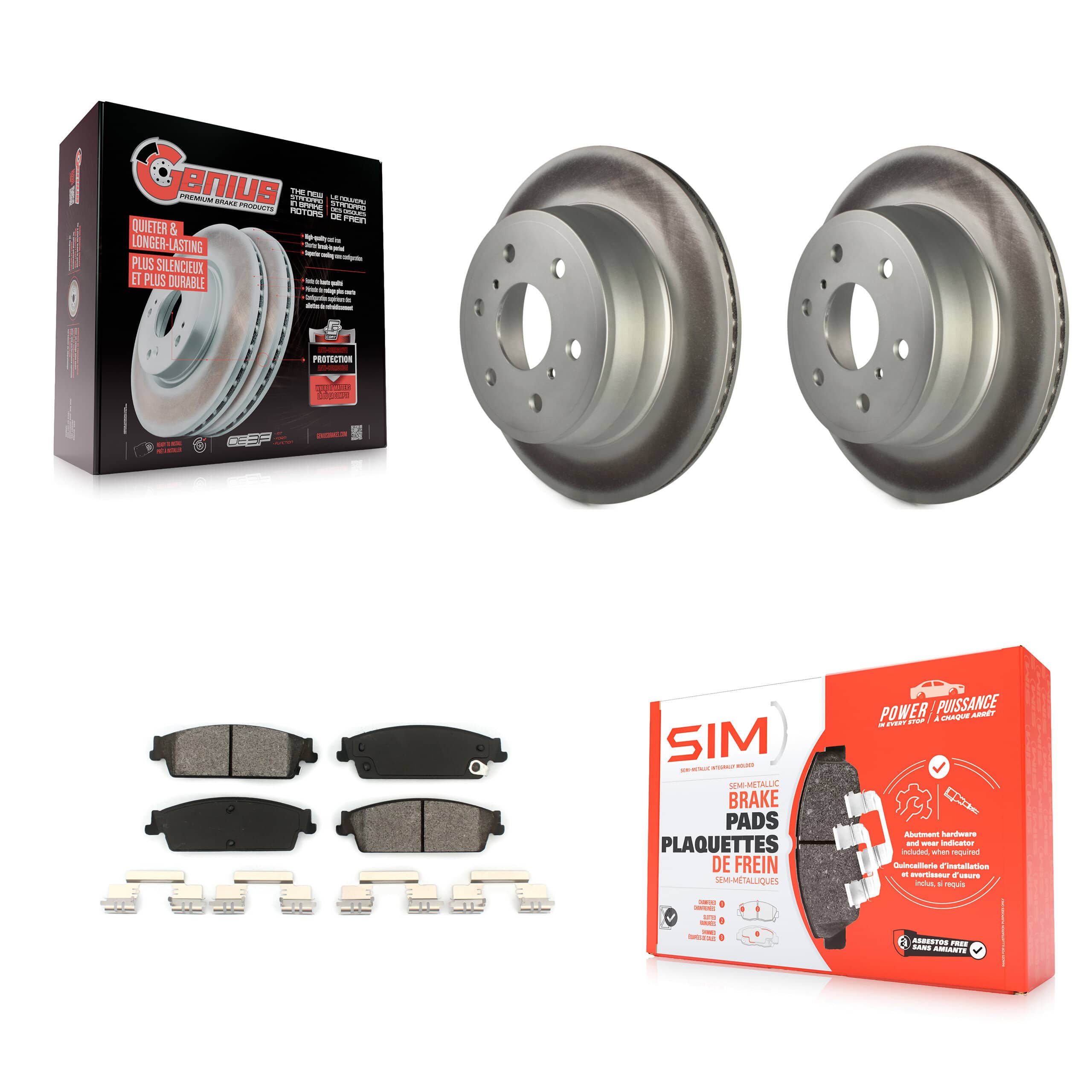 Transit Auto - KGS-101153 - Rear Disc Brake Kits