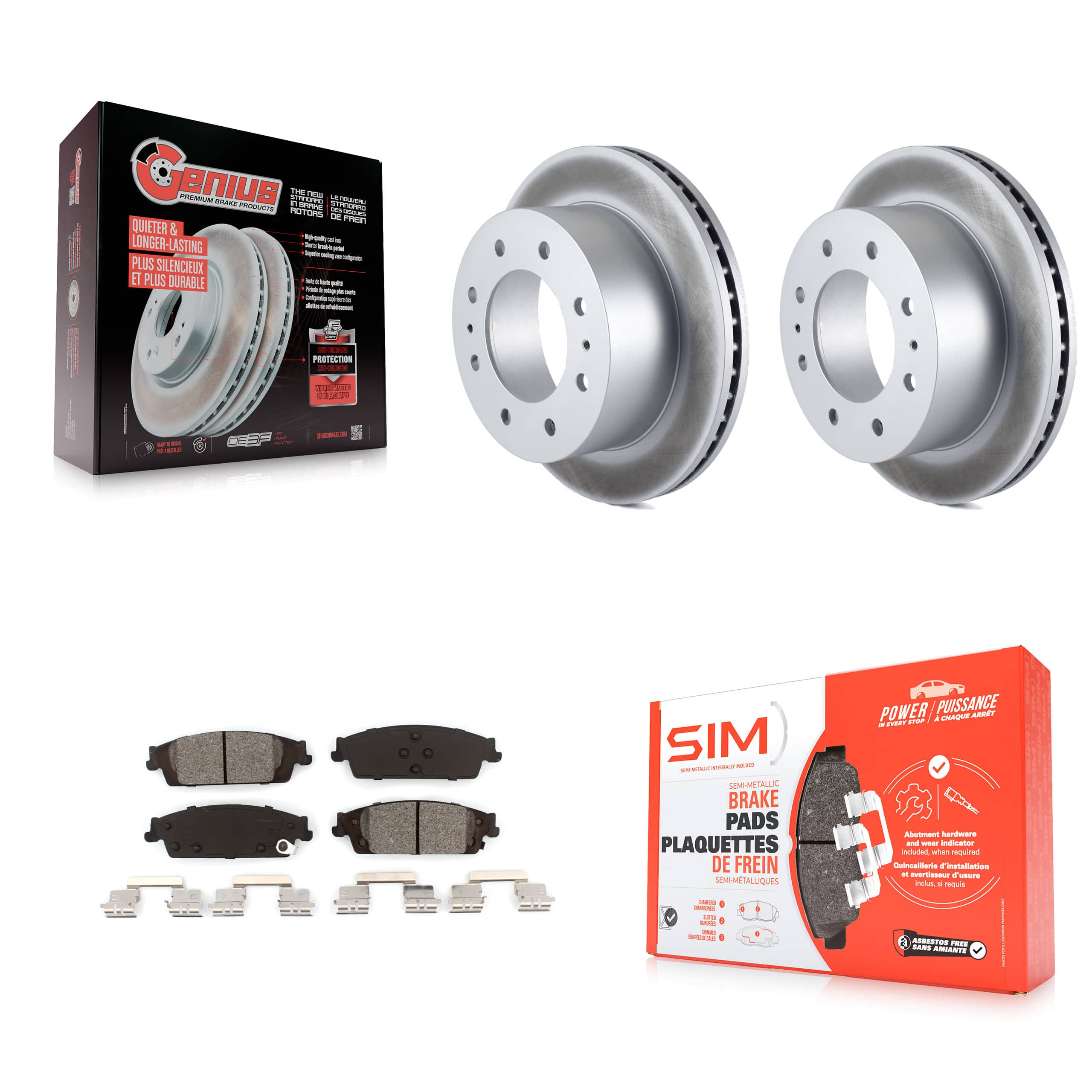 Transit Auto - KGS-101170 - Rear Disc Brake Kits