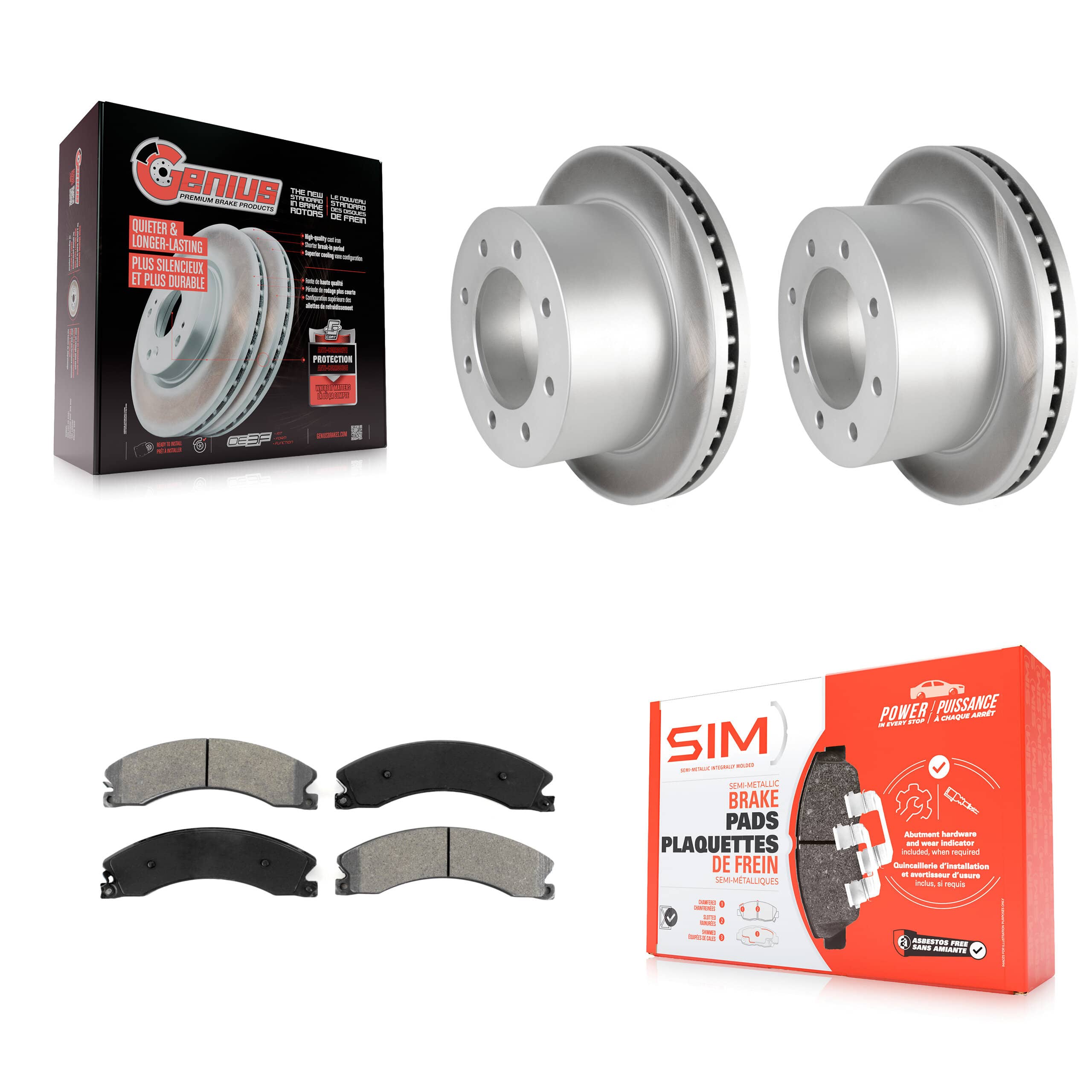 Transit Auto - KGS-101171 - Rear Disc Brake Kits