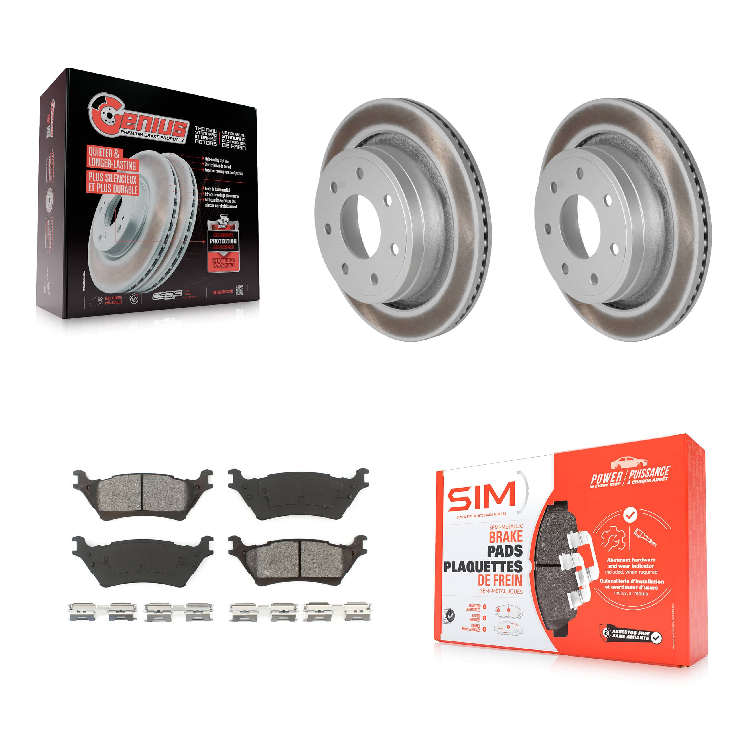 Transit Auto - KGS-101213 - Rear Disc Brake Kits