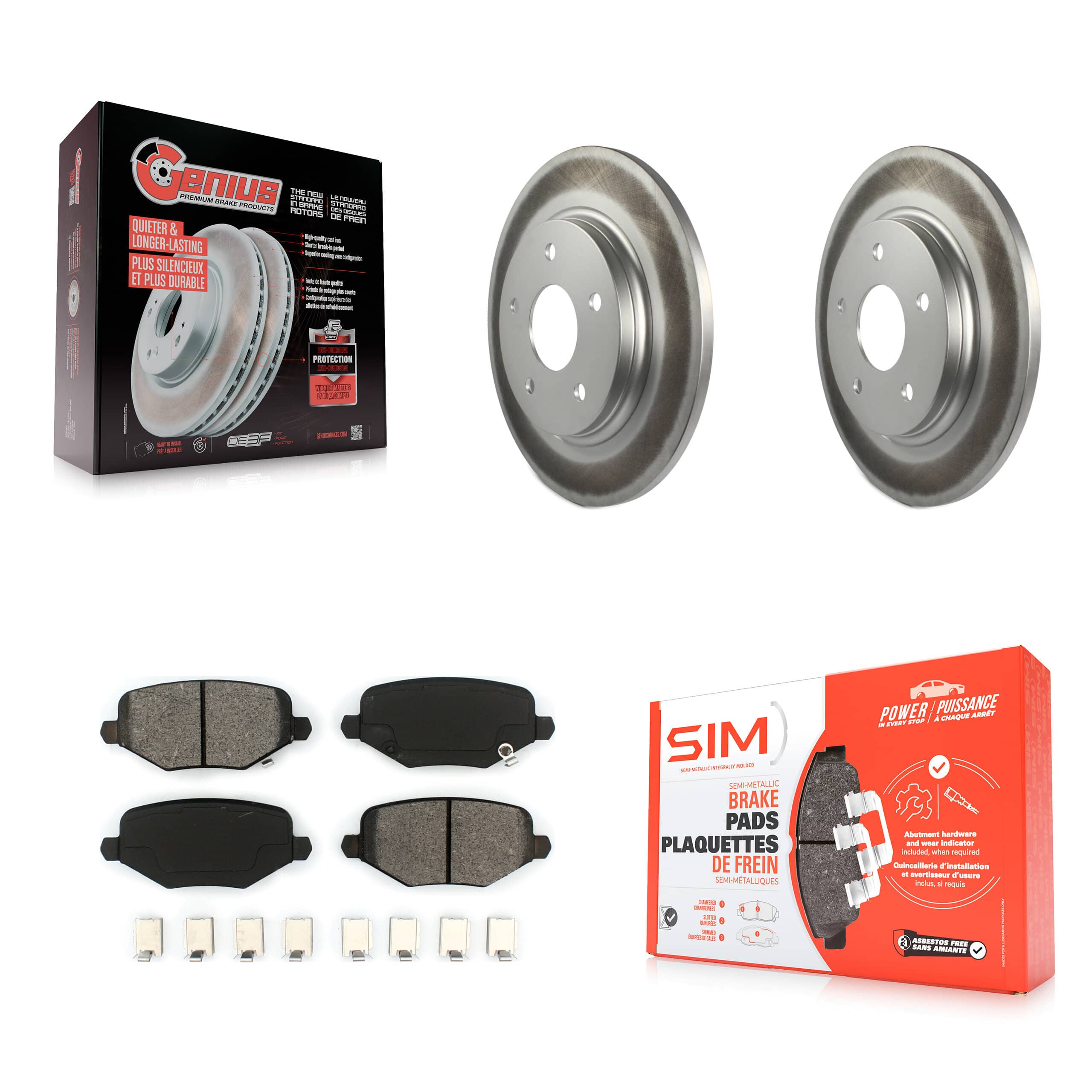 Transit Auto - KGS-101251 - Rear Disc Brake Kits