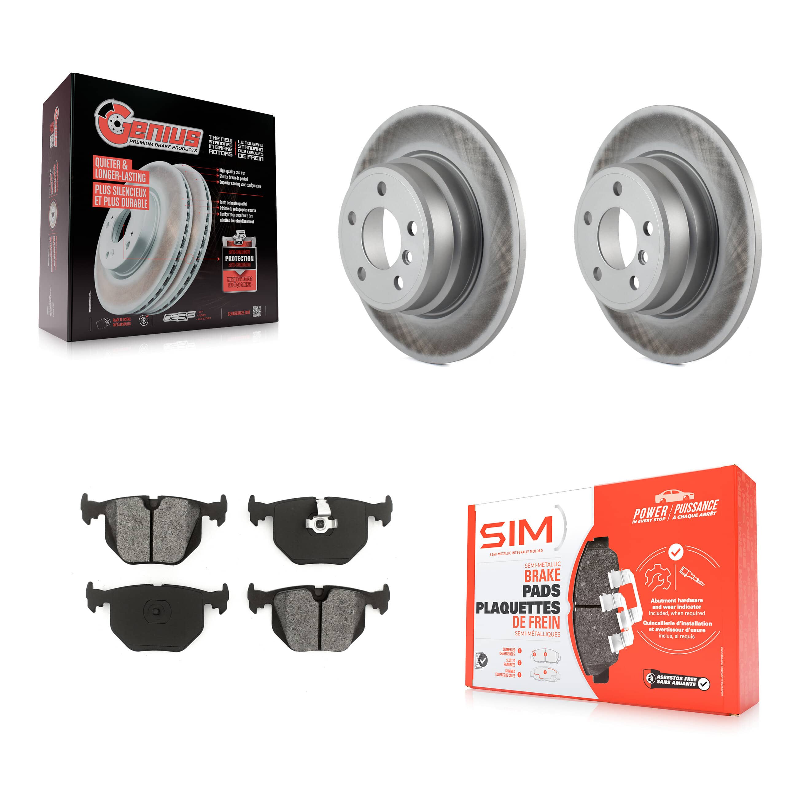 Transit Auto - KGS-101298 - Rear Disc Brake Kits