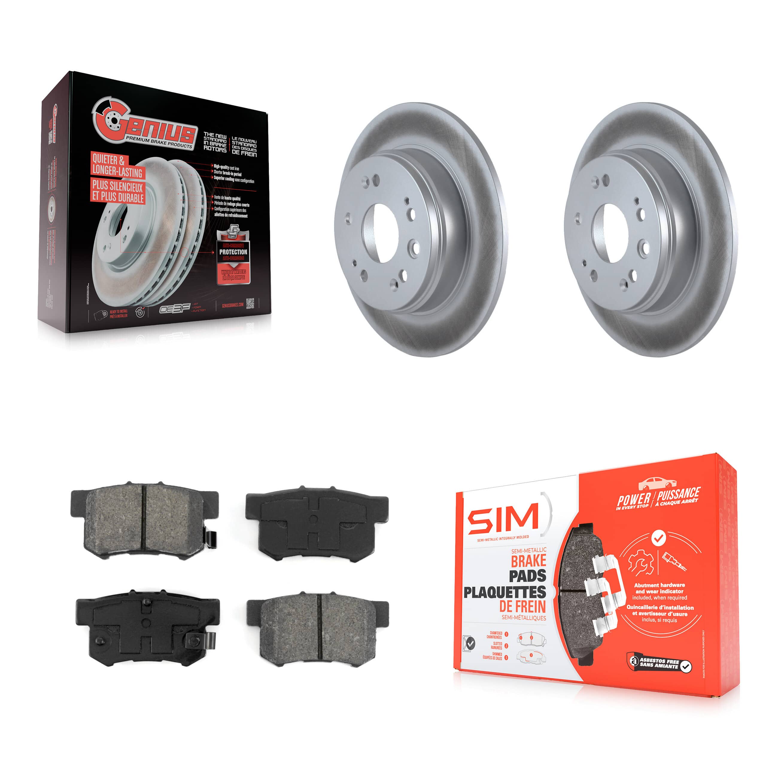 Transit Auto - KGS-101303 - Rear Disc Brake Kits