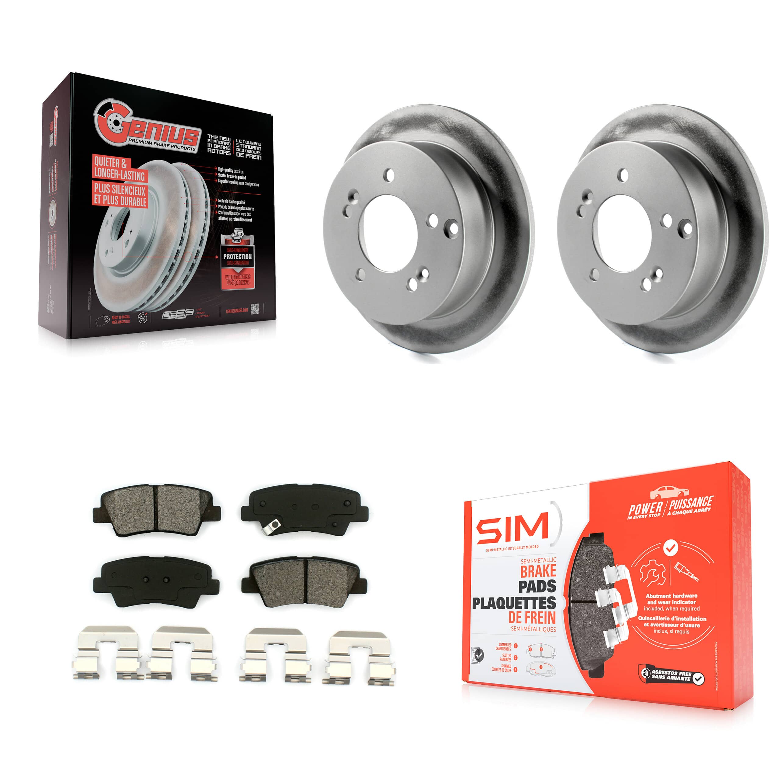 Transit Auto - KGS-101310 - Rear Disc Brake Kits