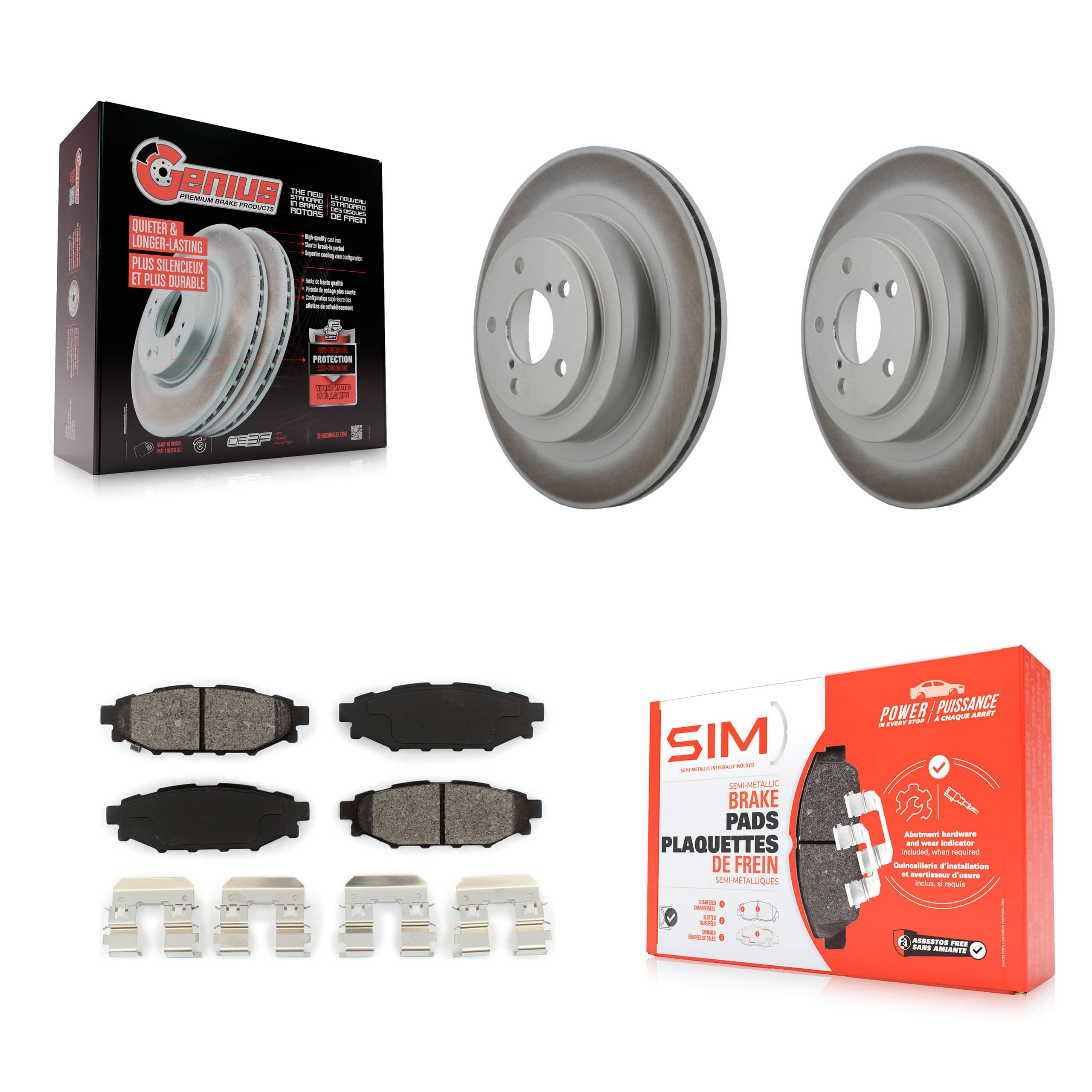 Transit Auto - KGS-101353 - Rear Disc Brake Kits