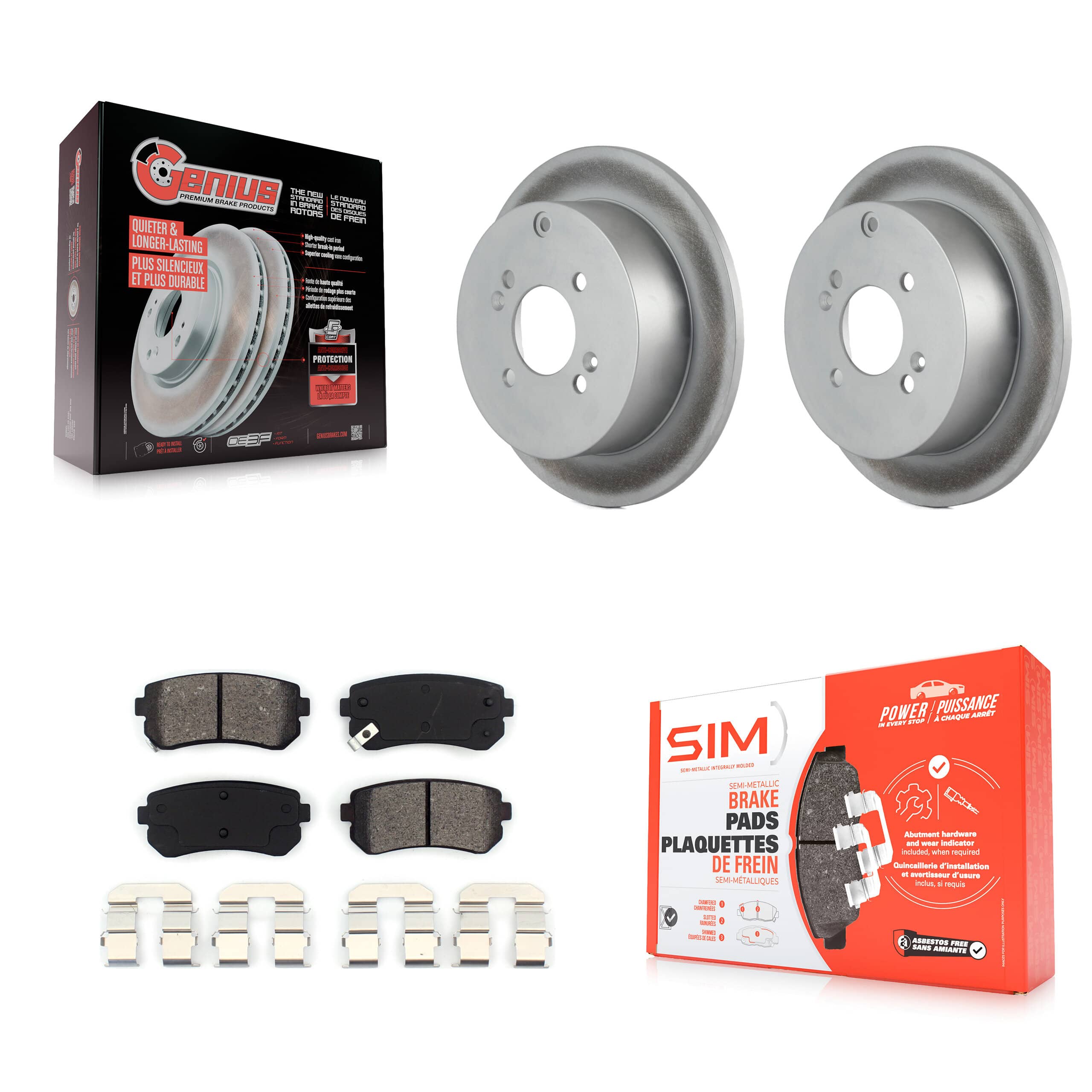 Transit Auto - KGS-101367 - Rear Disc Brake Kits