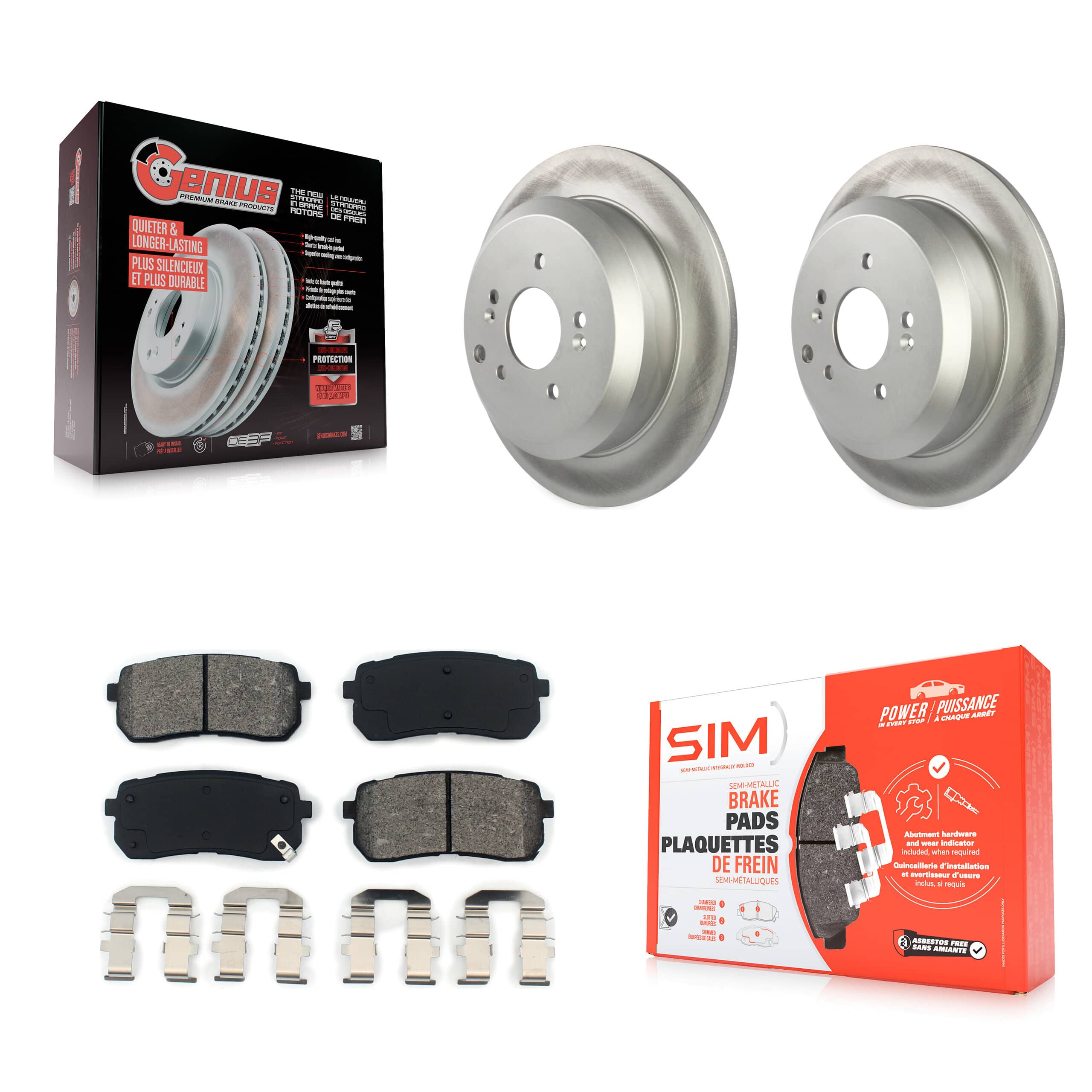 Transit Auto - KGS-101410 - Rear Disc Brake Kits
