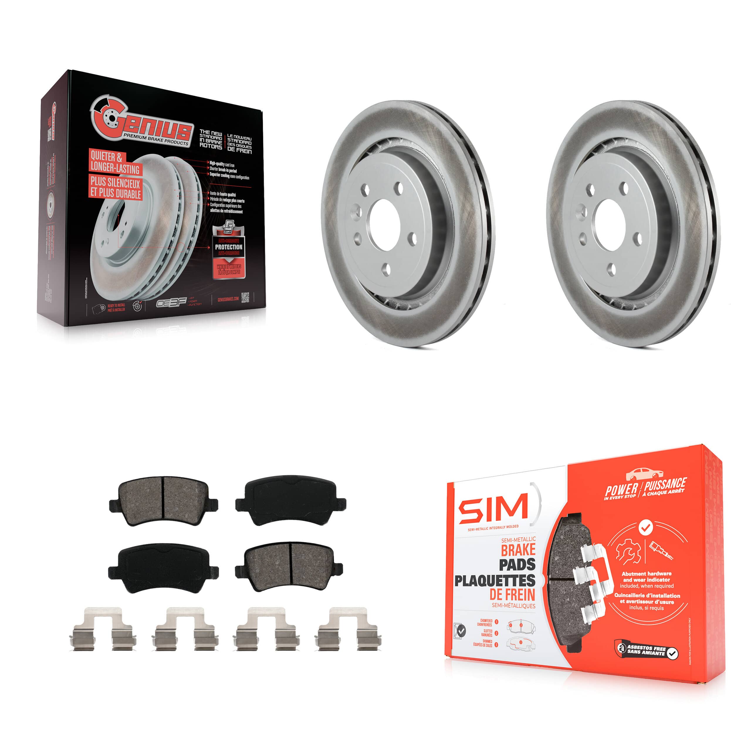 Transit Auto - KGS-101416 - Rear Disc Brake Kits