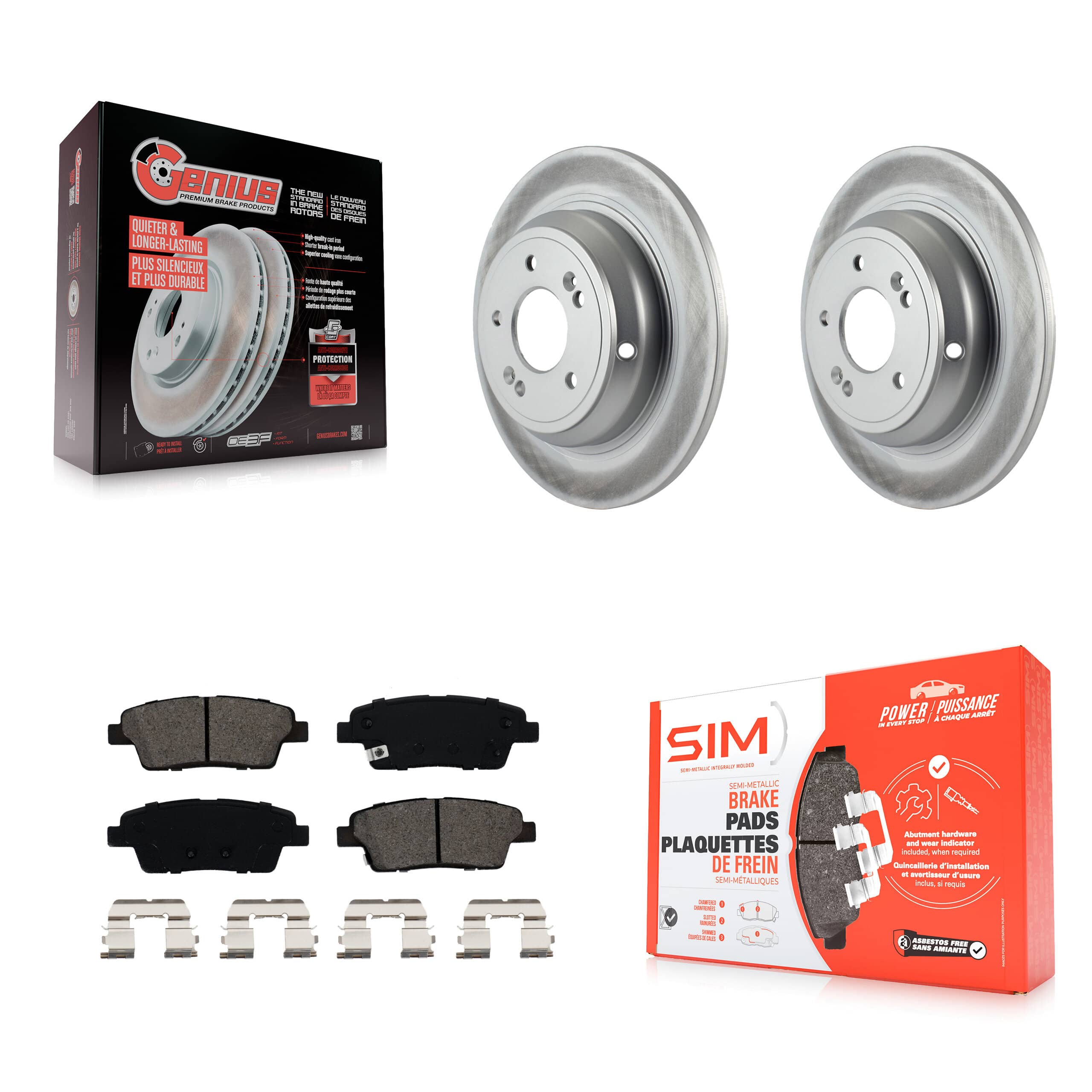 Transit Auto - KGS-101432 - Rear Disc Brake Kits